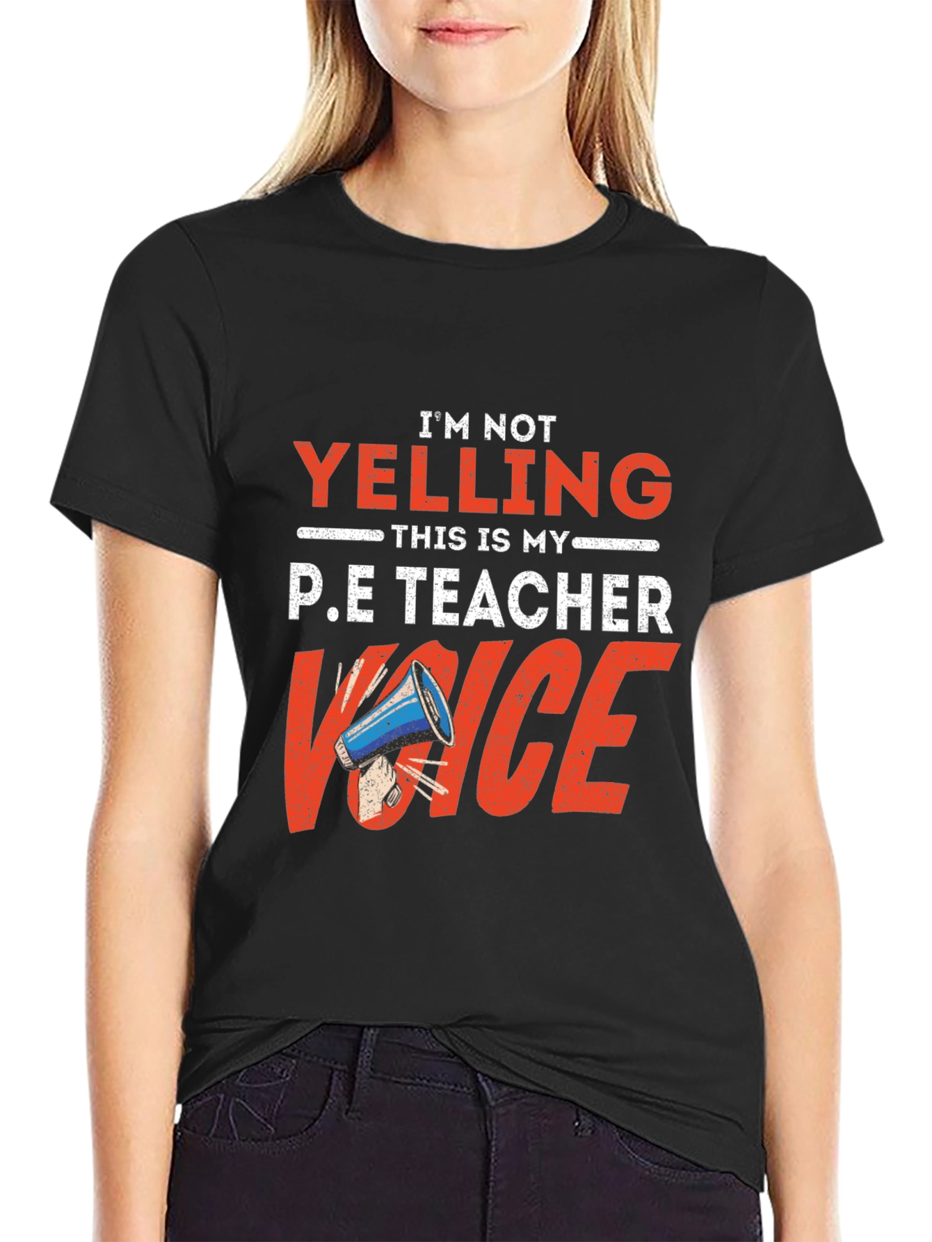 P.E. Teacher Voice Graphic Tee