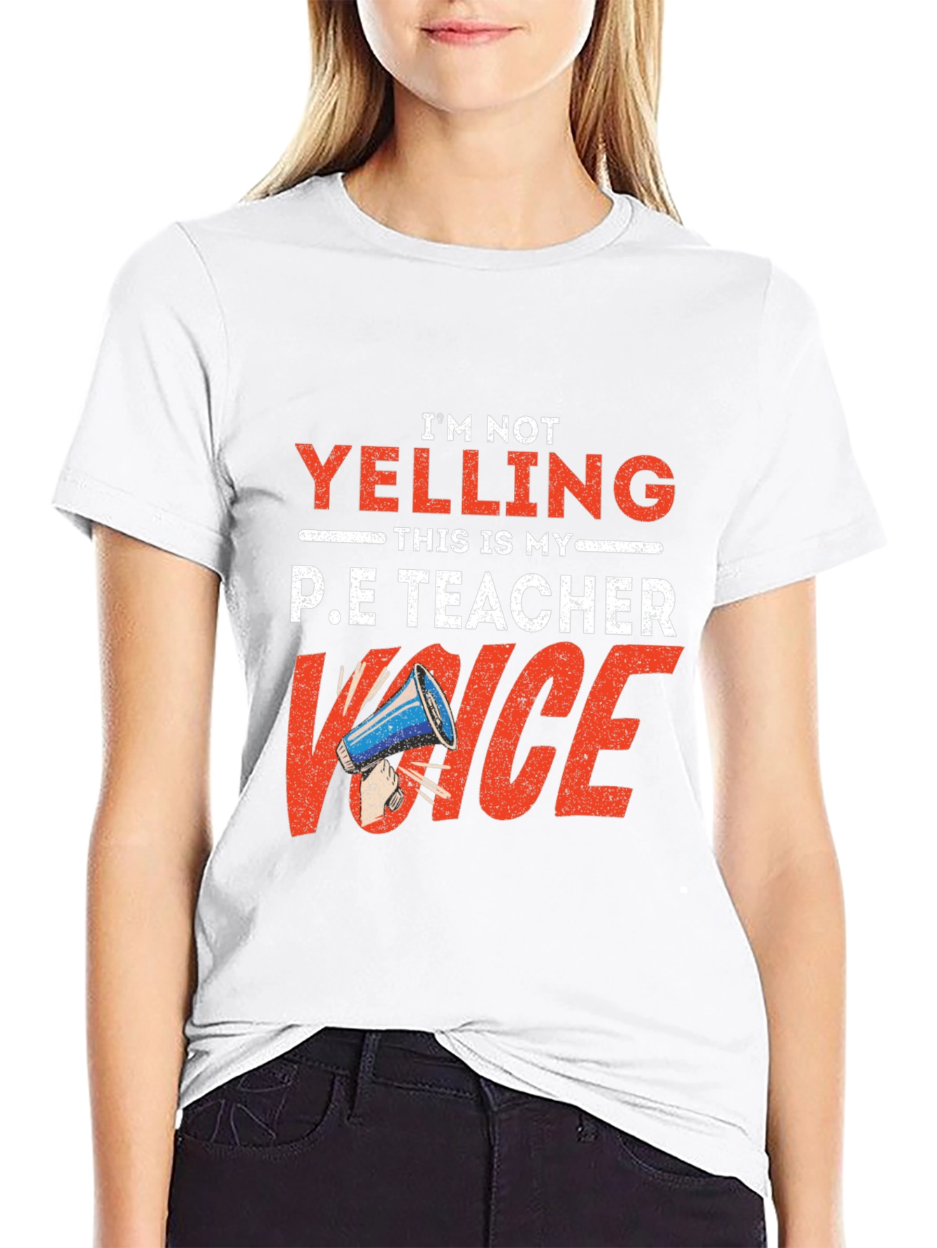 P.E. Teacher Voice Graphic Tee