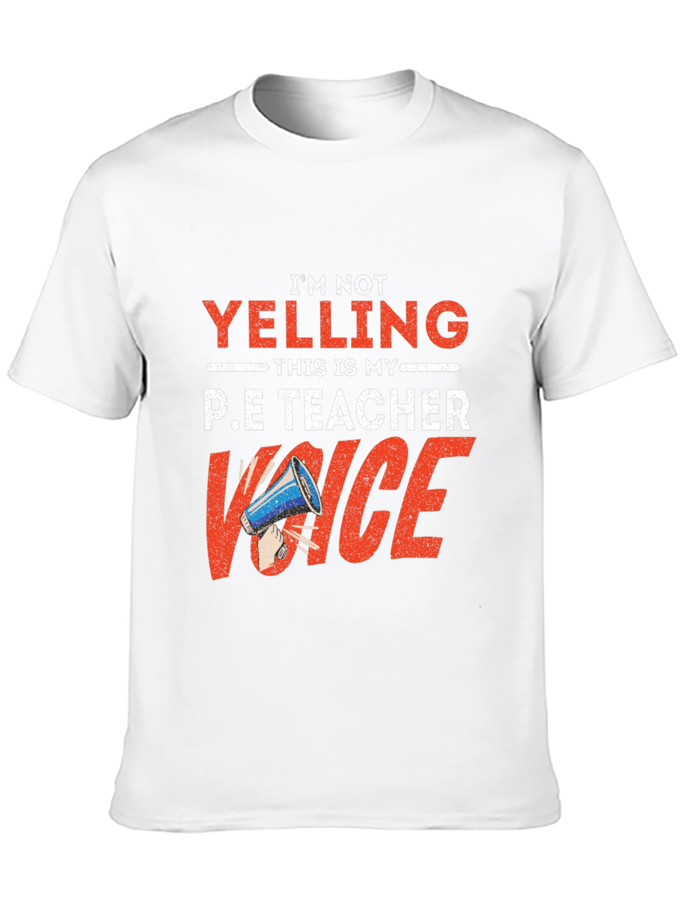 P.E. Teacher Voice Graphic Tee