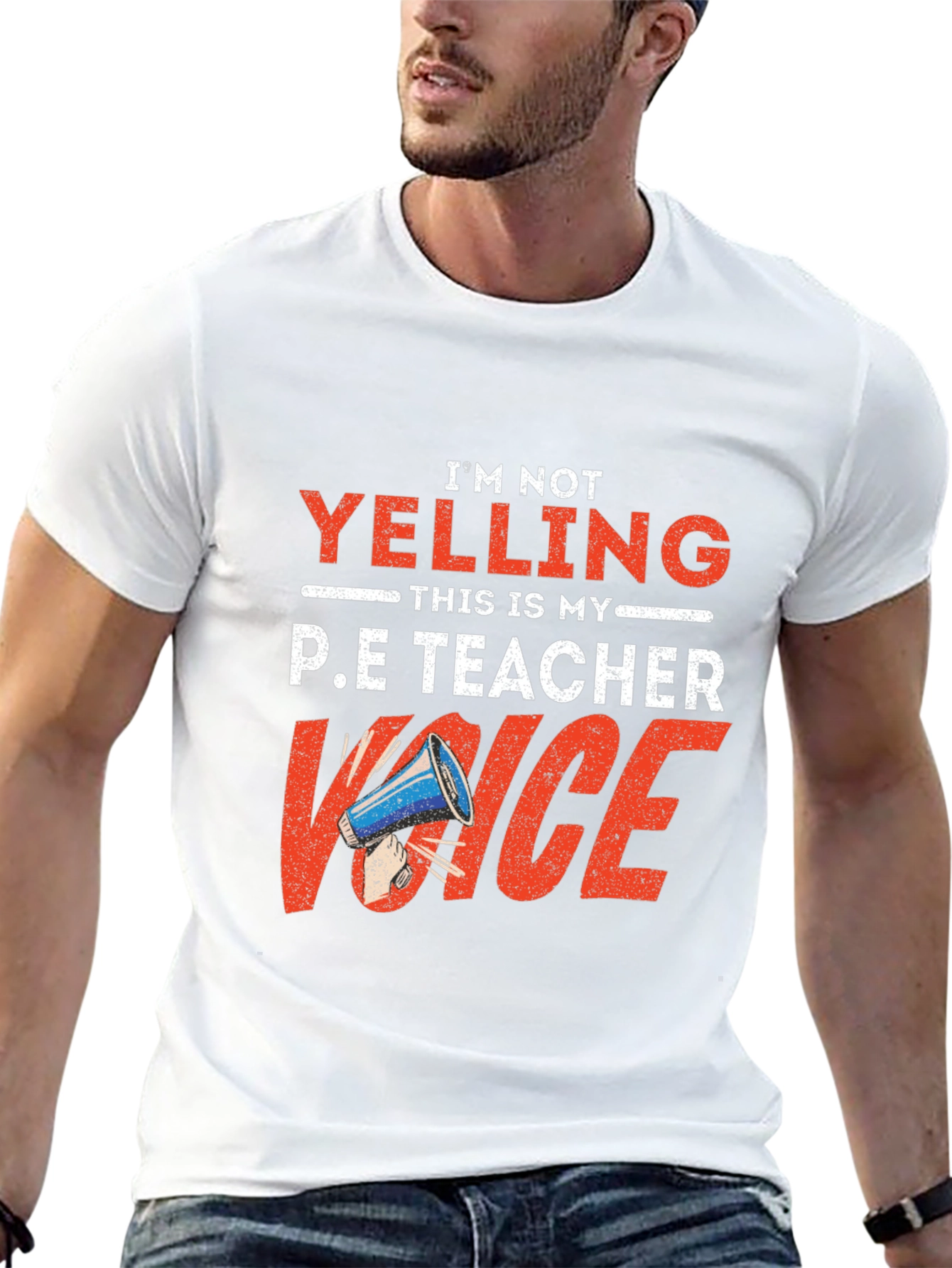 P.E. Teacher Voice Graphic Tee