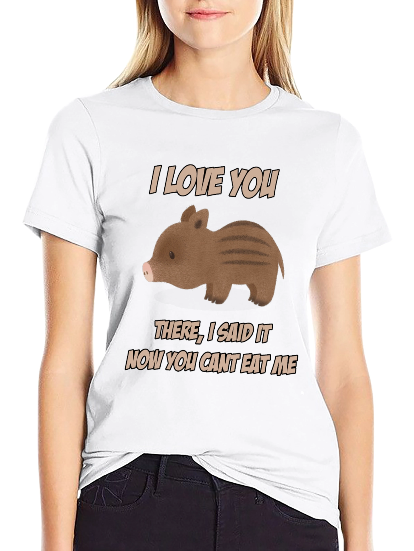 I Love You Piglet T-Shirt