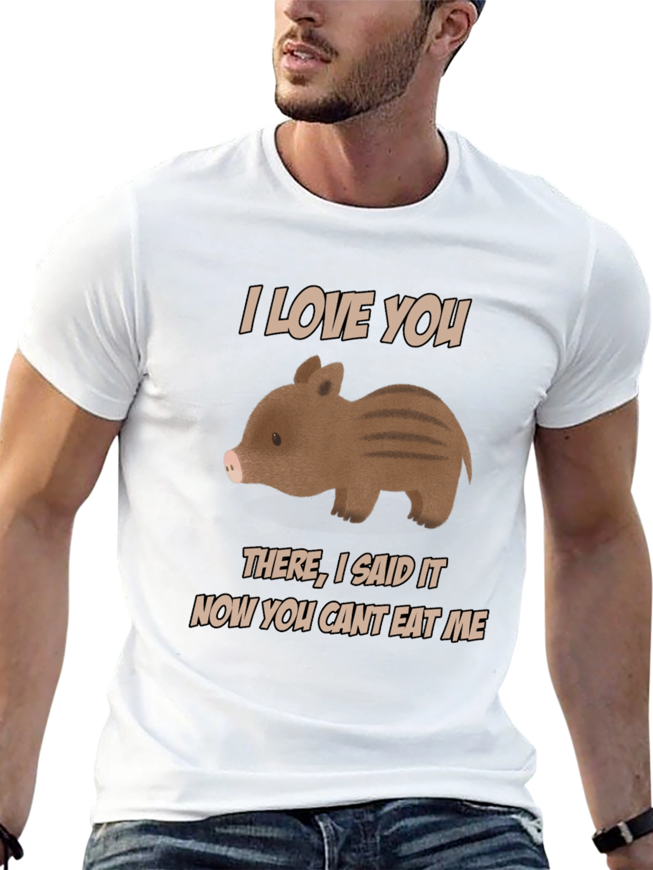 I Love You Piglet T-Shirt