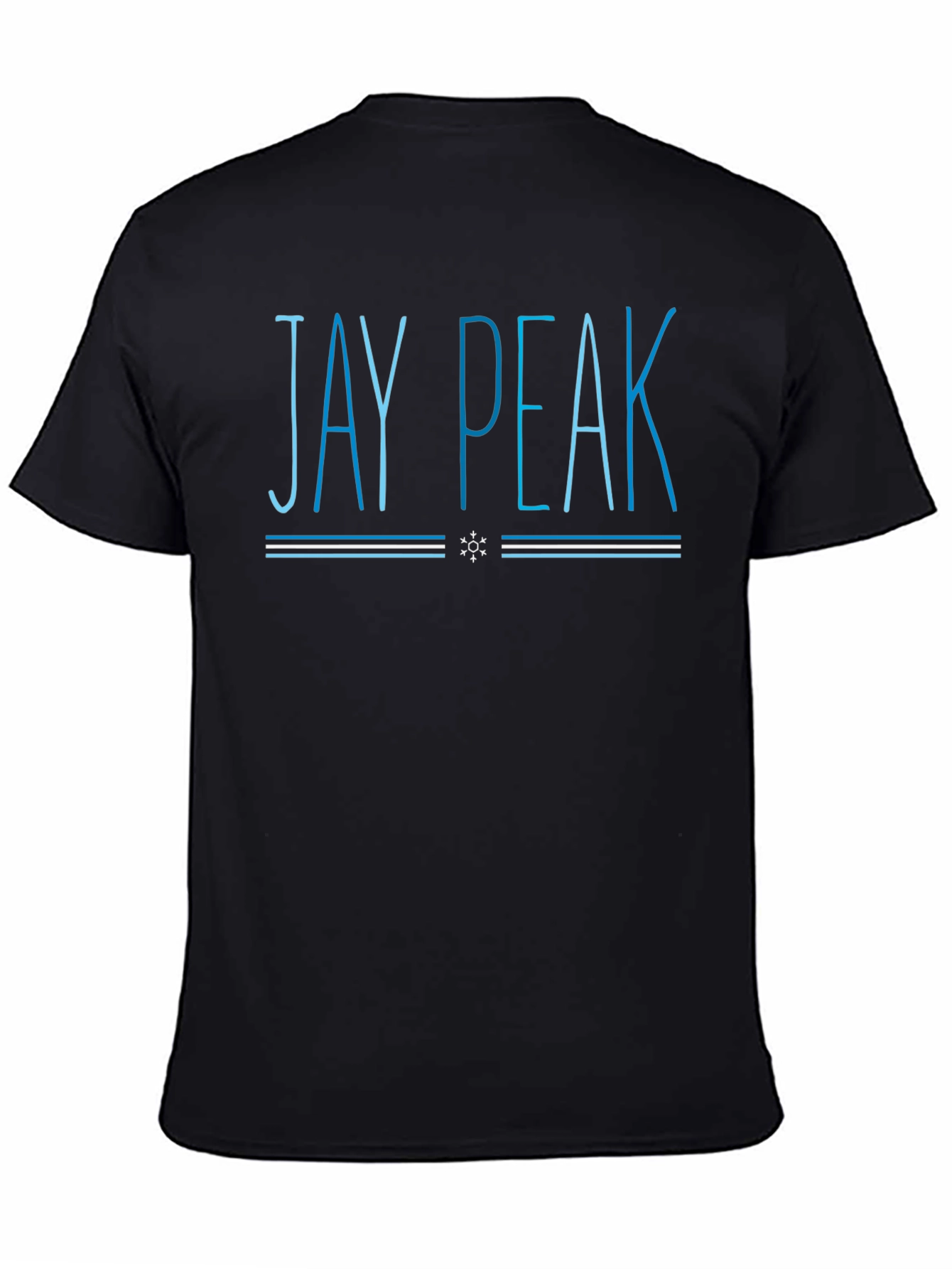 Jay Peak Graphic Tee - Mens Black T-Shirt