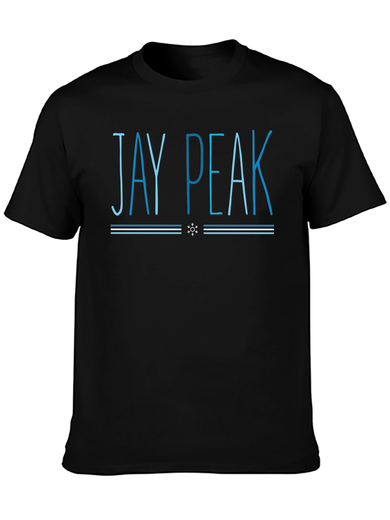 Jay Peak Graphic Tee - Mens Black T-Shirt