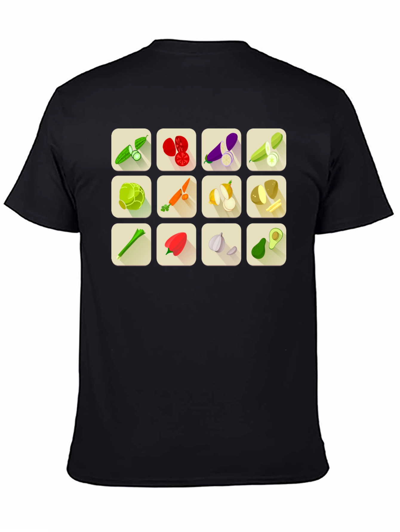 Veggie Lover T-Shirt - Fresh Food Graphic Tee