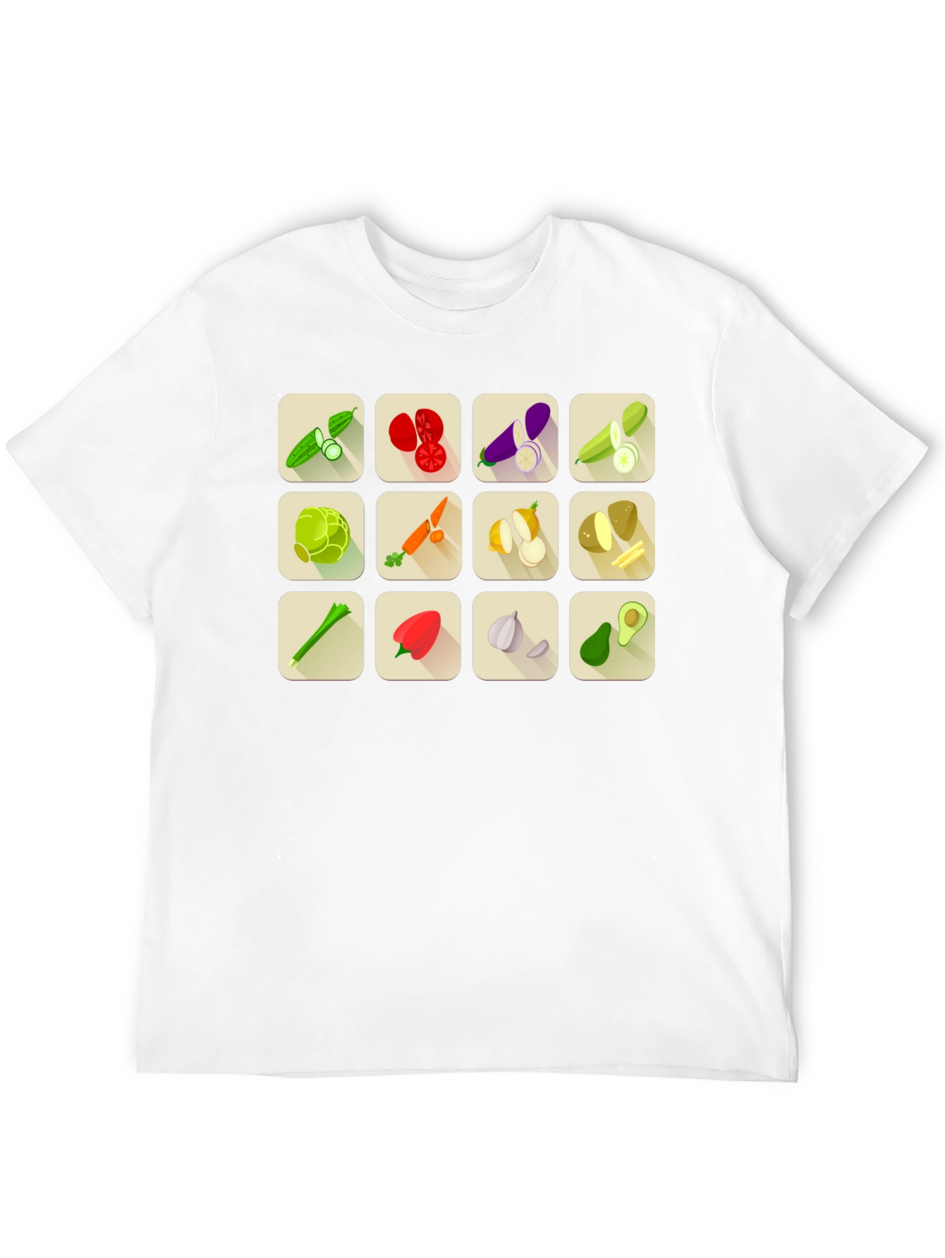 Veggie Lover T-Shirt - Fresh Food Graphic Tee