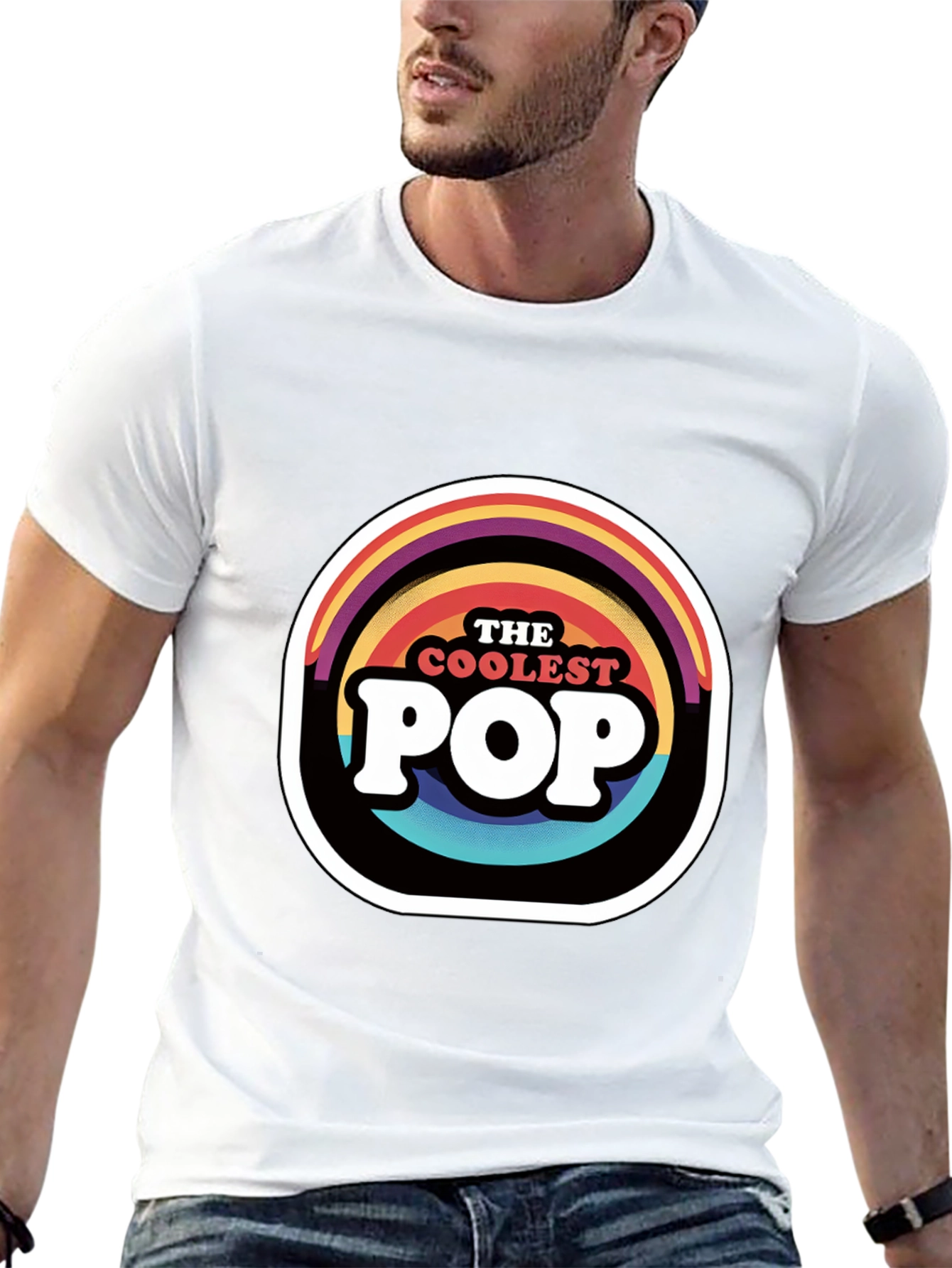 The Coolest Pop T-Shirt Retro Graphic Tee