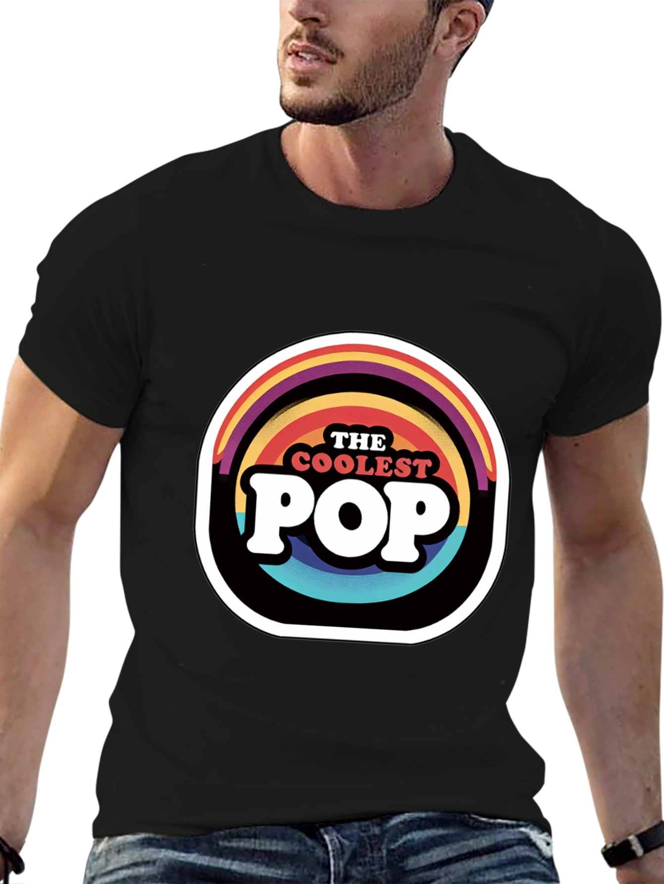 The Coolest Pop T-Shirt Retro Graphic Tee