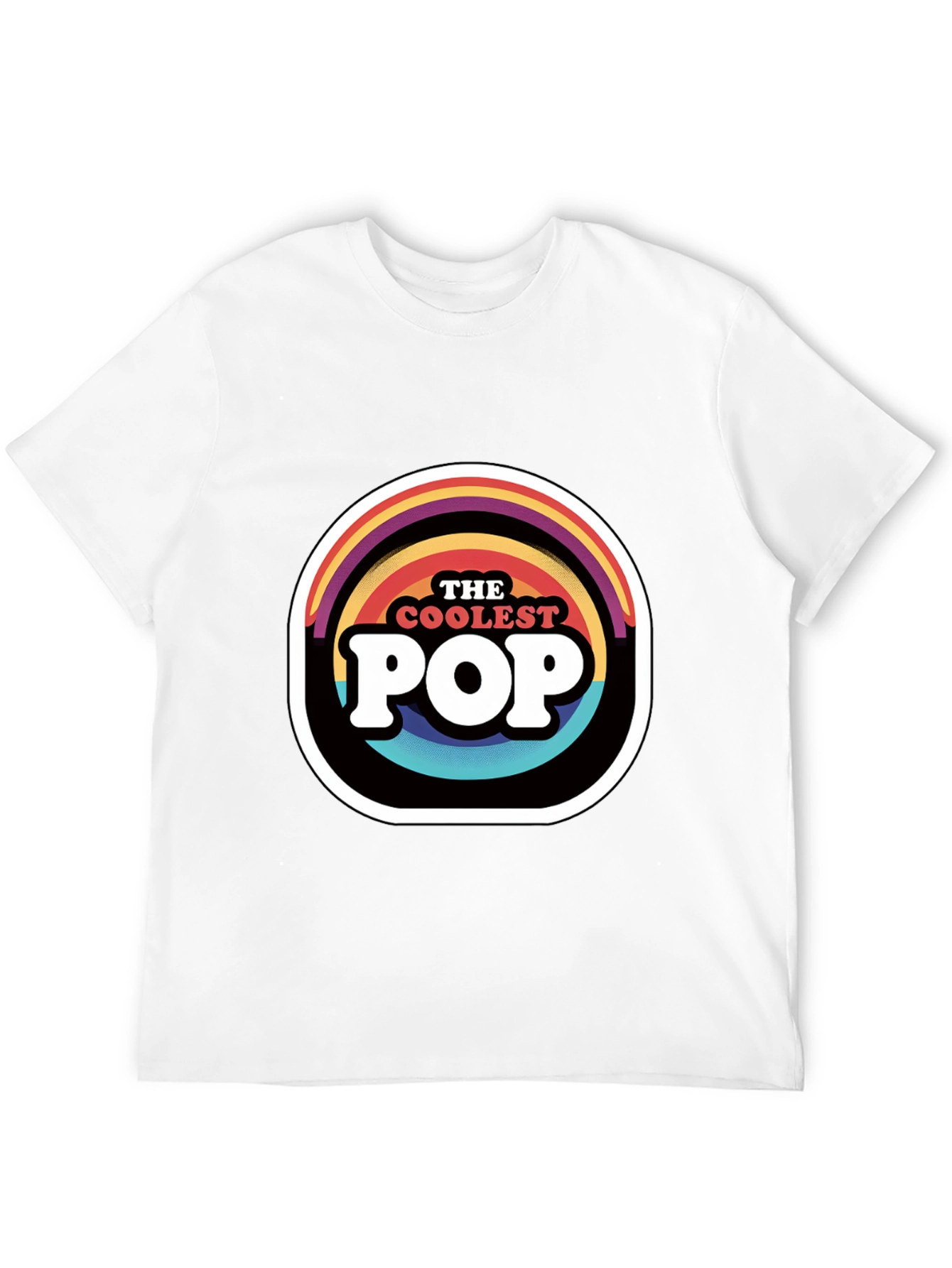 The Coolest Pop T-Shirt Retro Graphic Tee