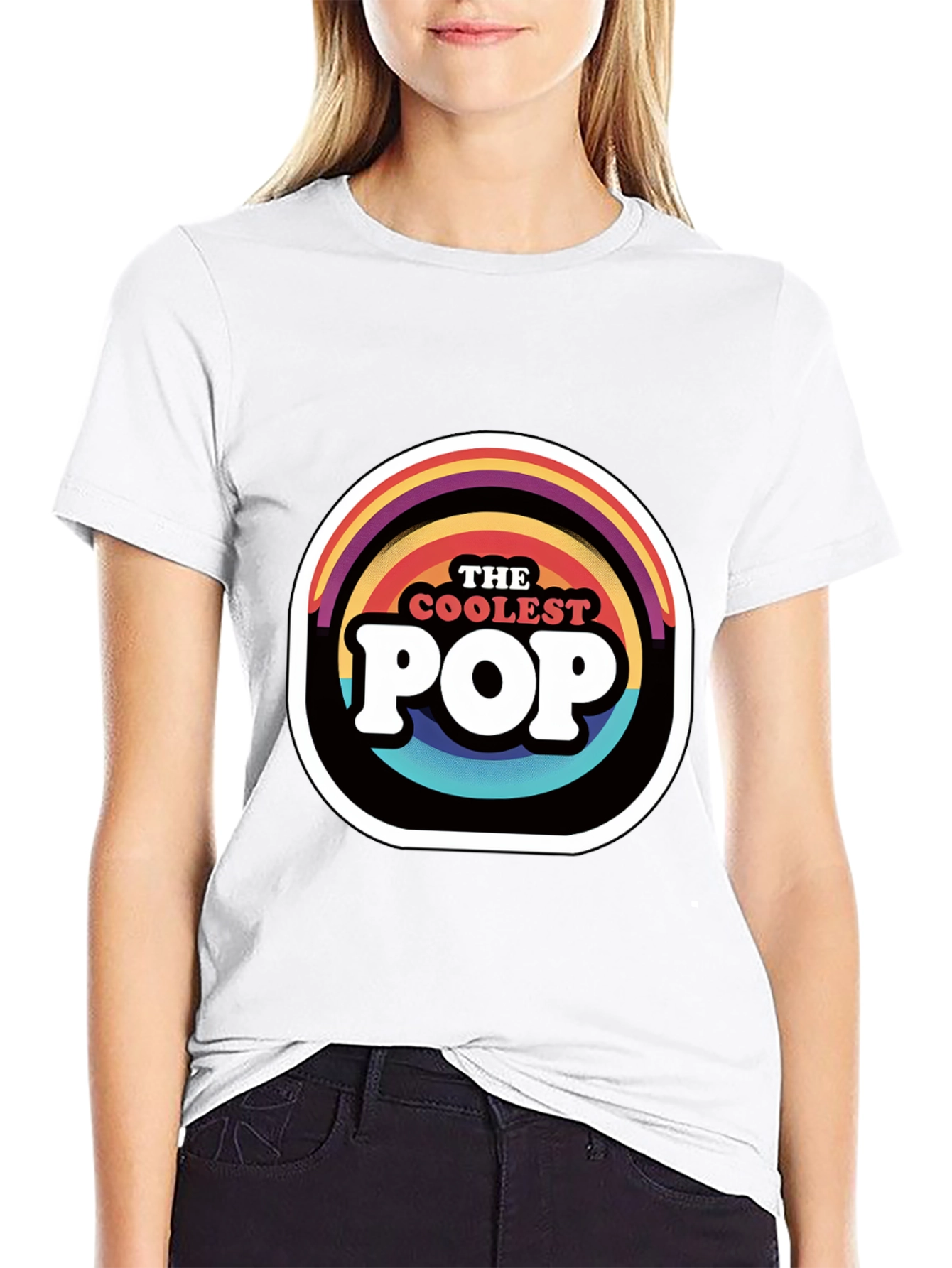 The Coolest Pop T-Shirt Retro Graphic Tee