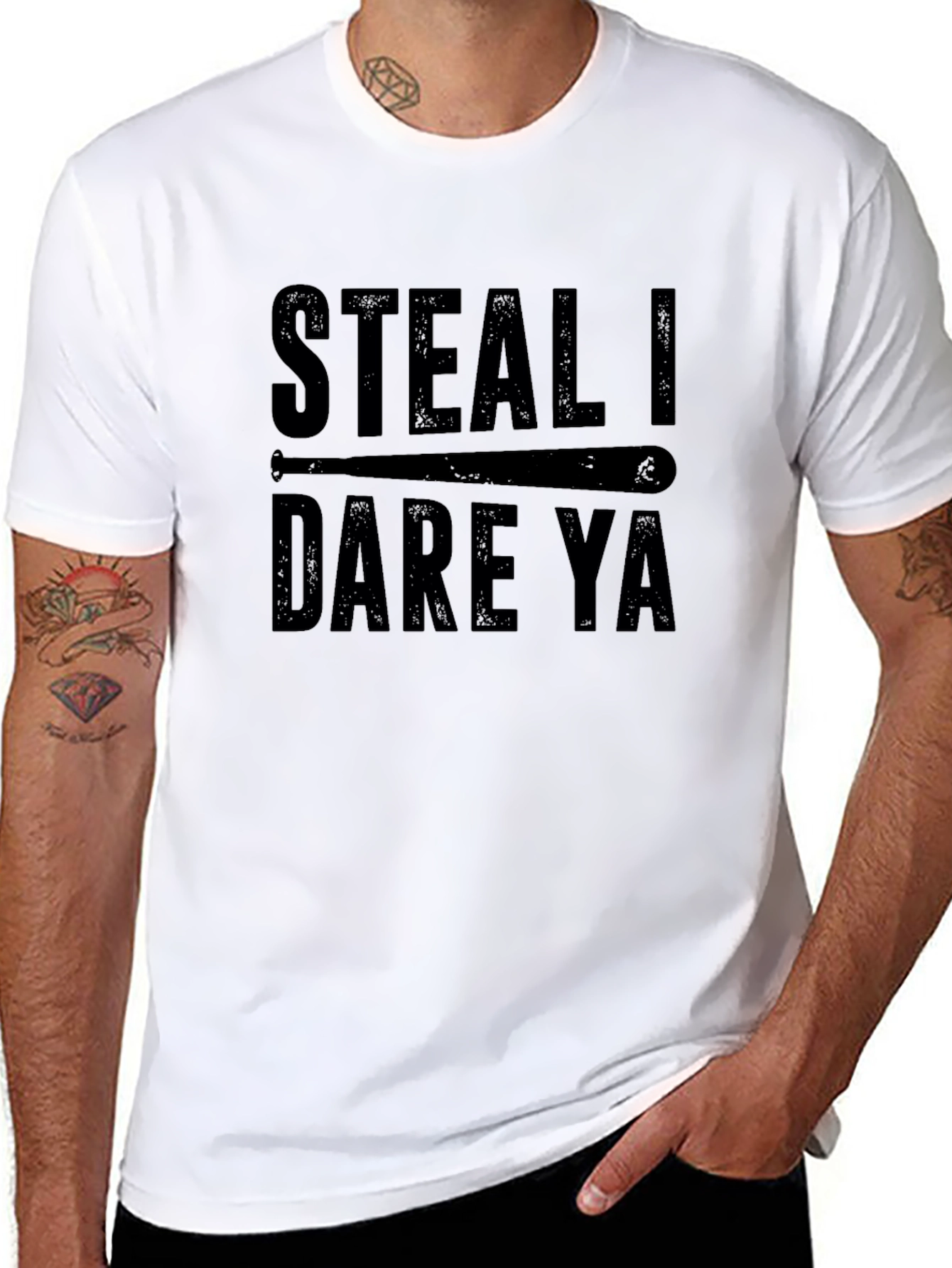 Steal I Dare Ya Mens Graphic Tee