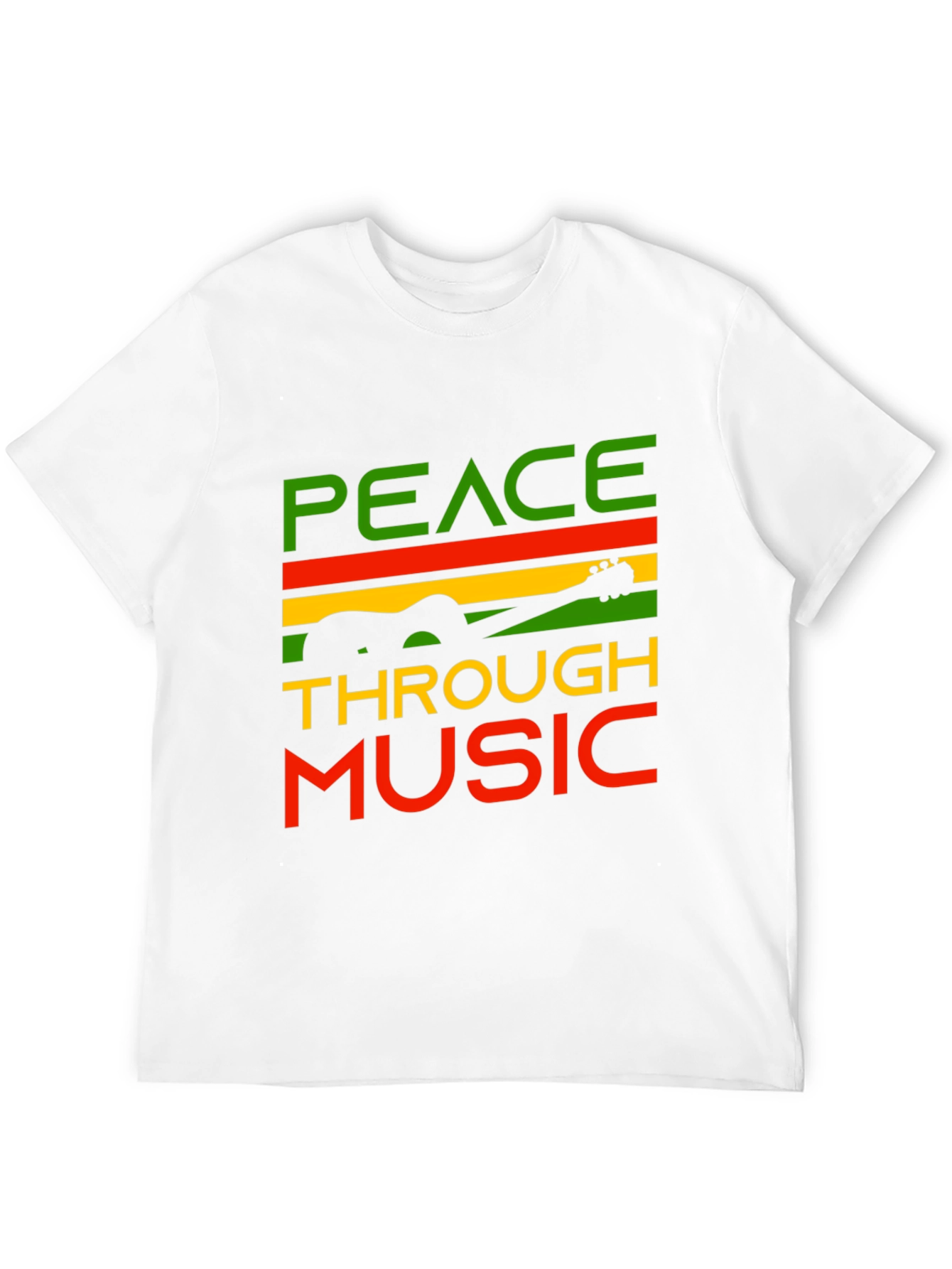 Peace Through Music Graphic Tee