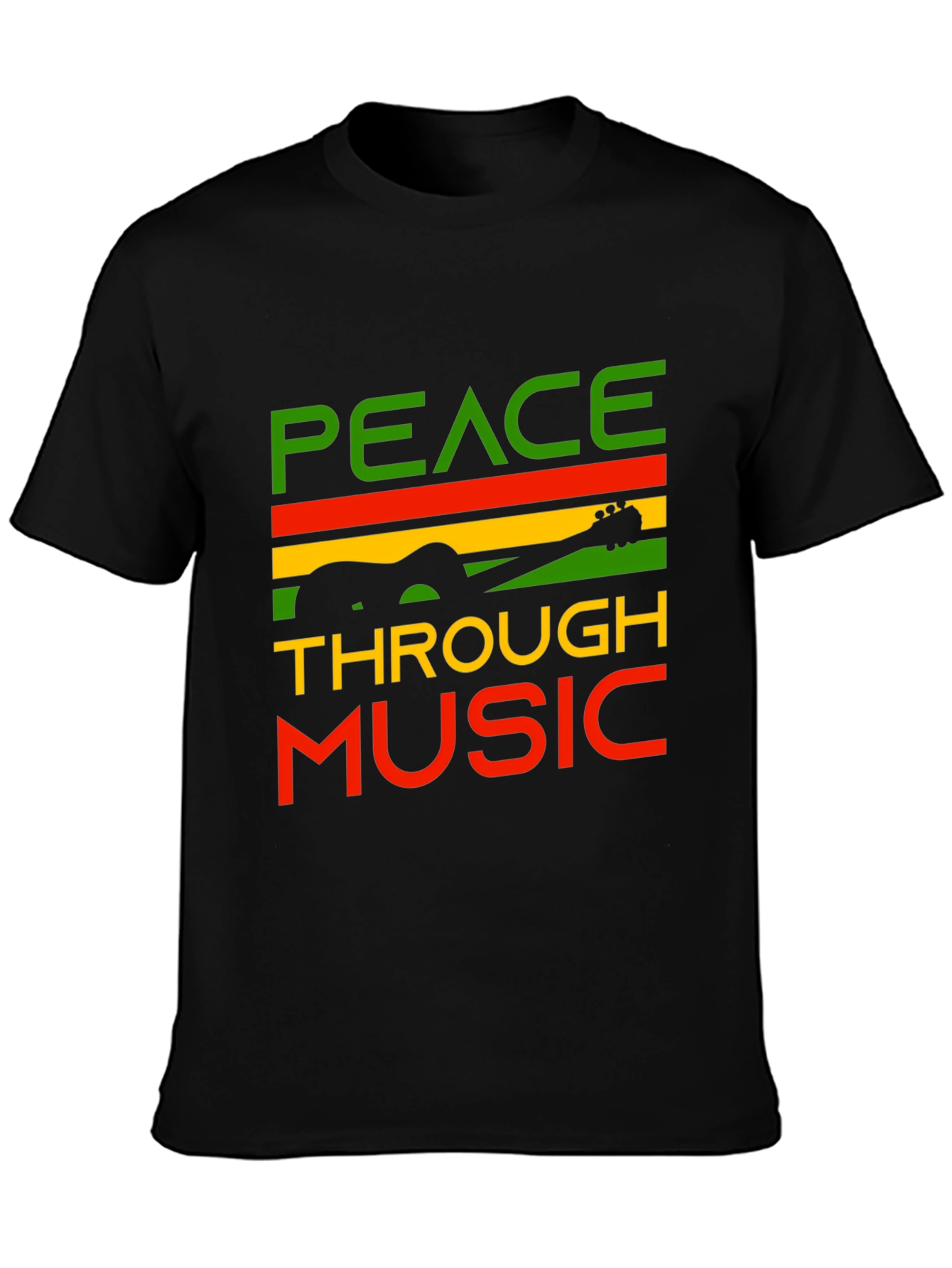 Peace Through Music Graphic Tee
