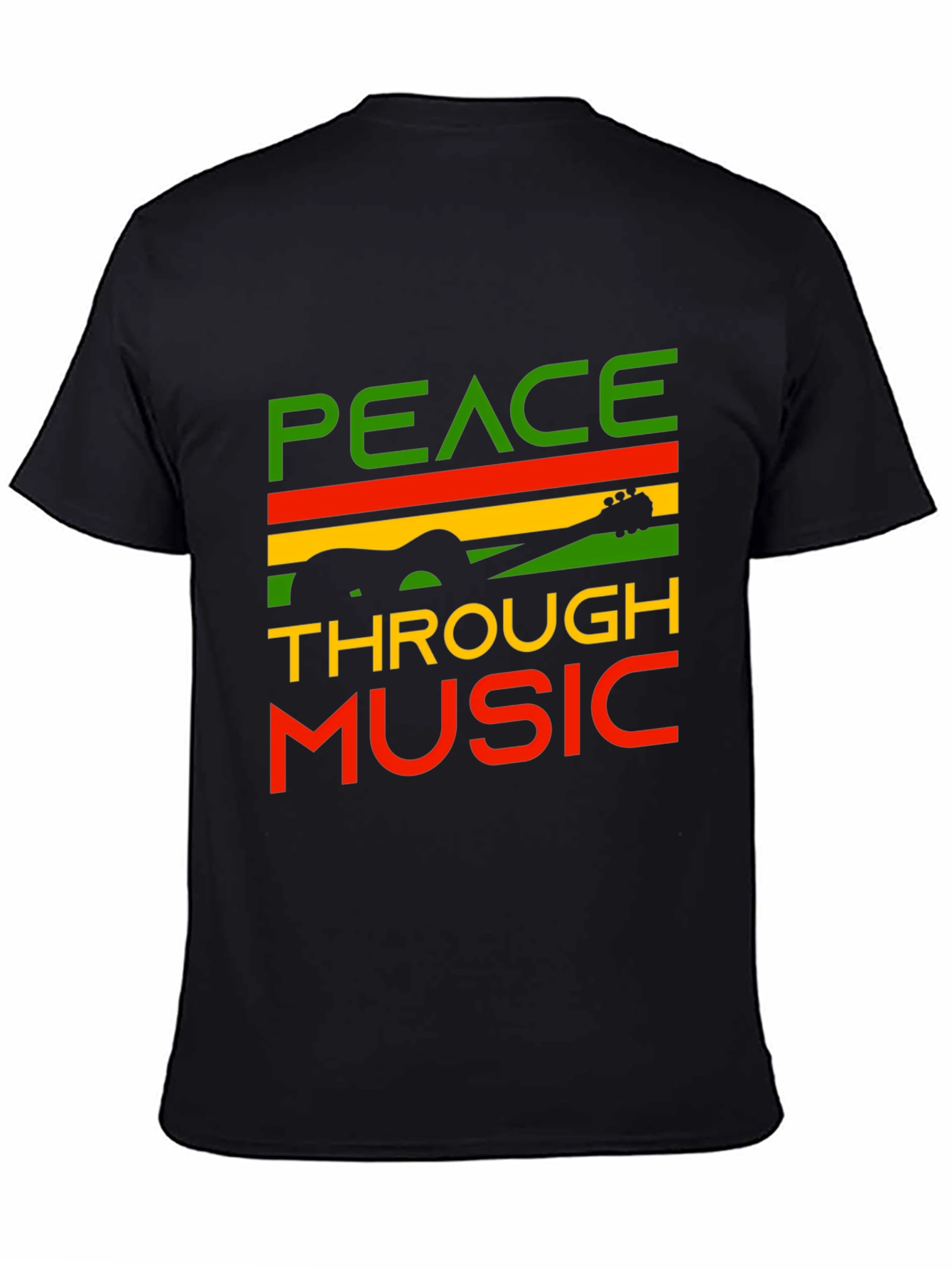 Peace Through Music Graphic Tee