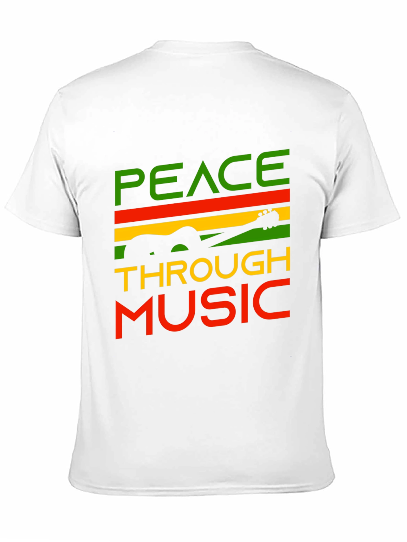 Peace Through Music Graphic Tee