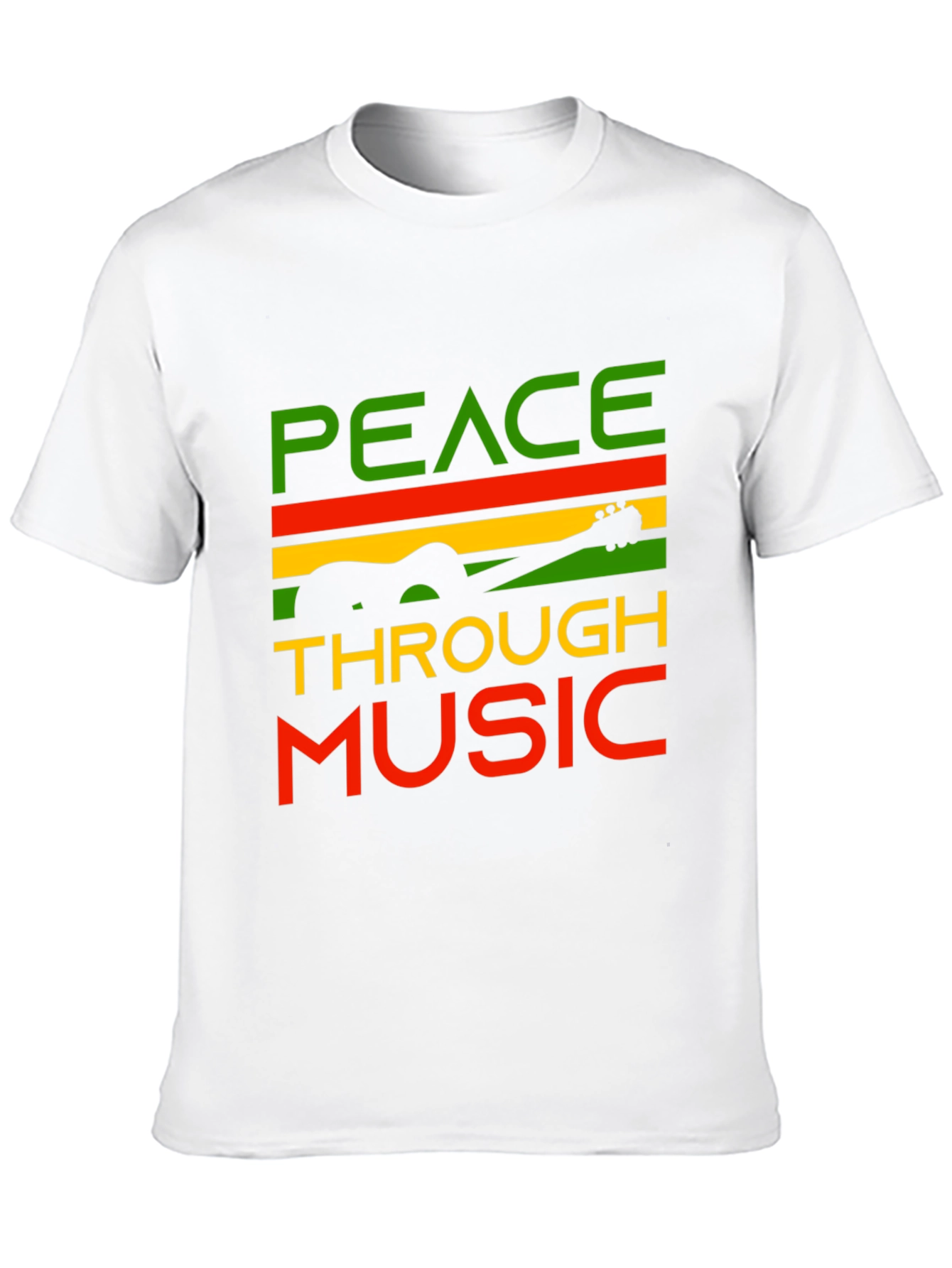 Peace Through Music Graphic Tee