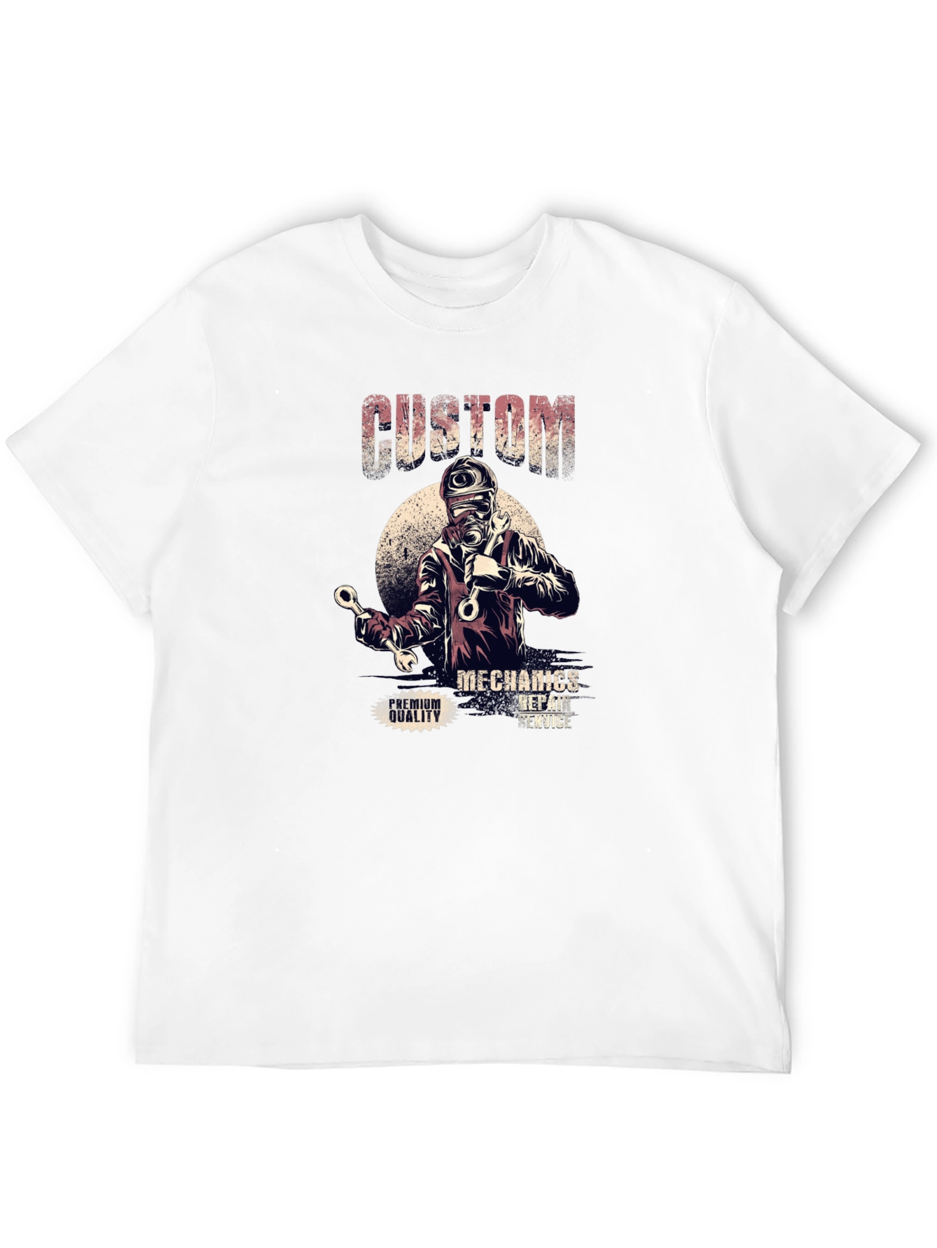 Custom Mechanics Graphic T-Shirt