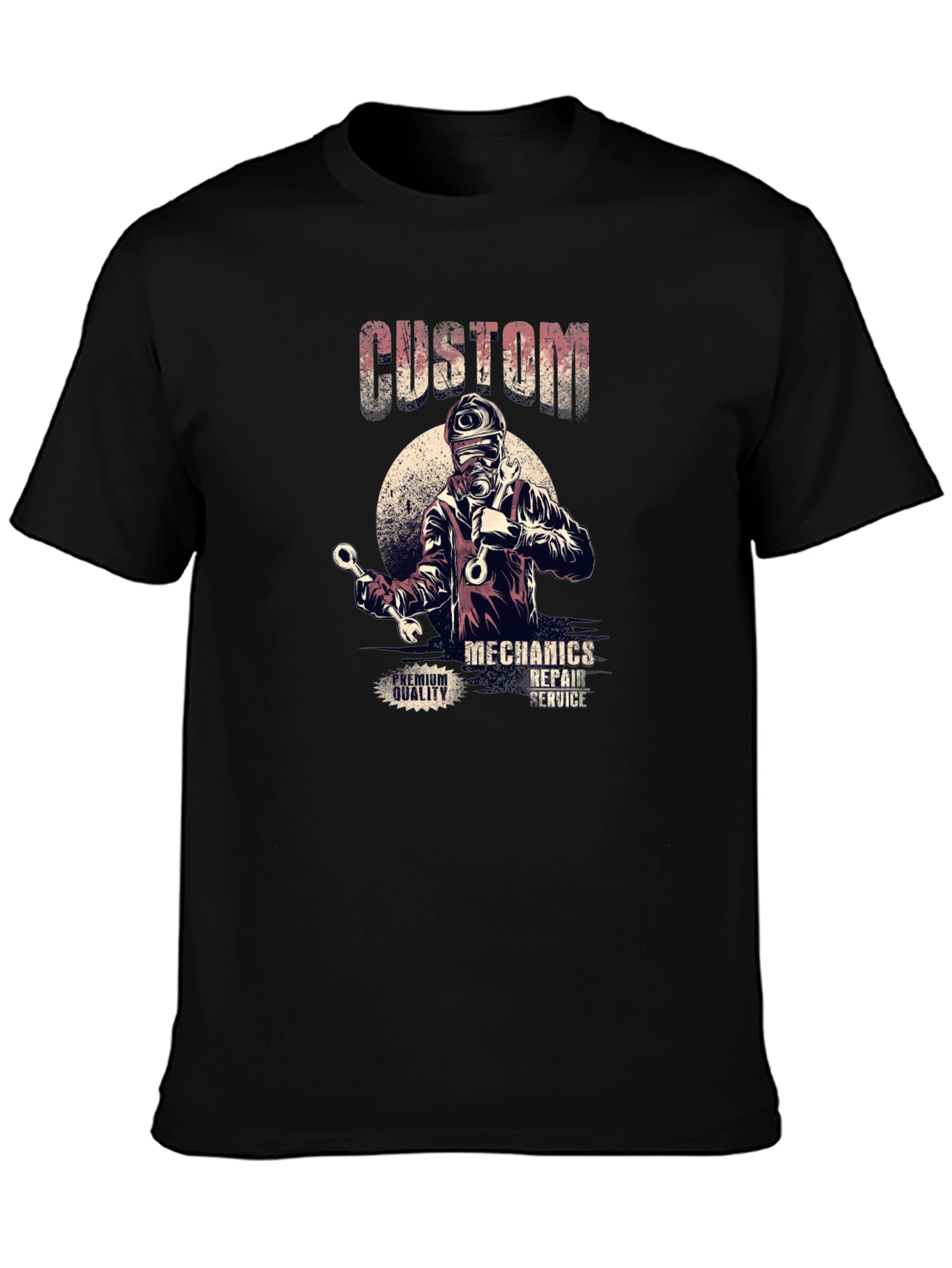 Custom Mechanics Graphic T-Shirt