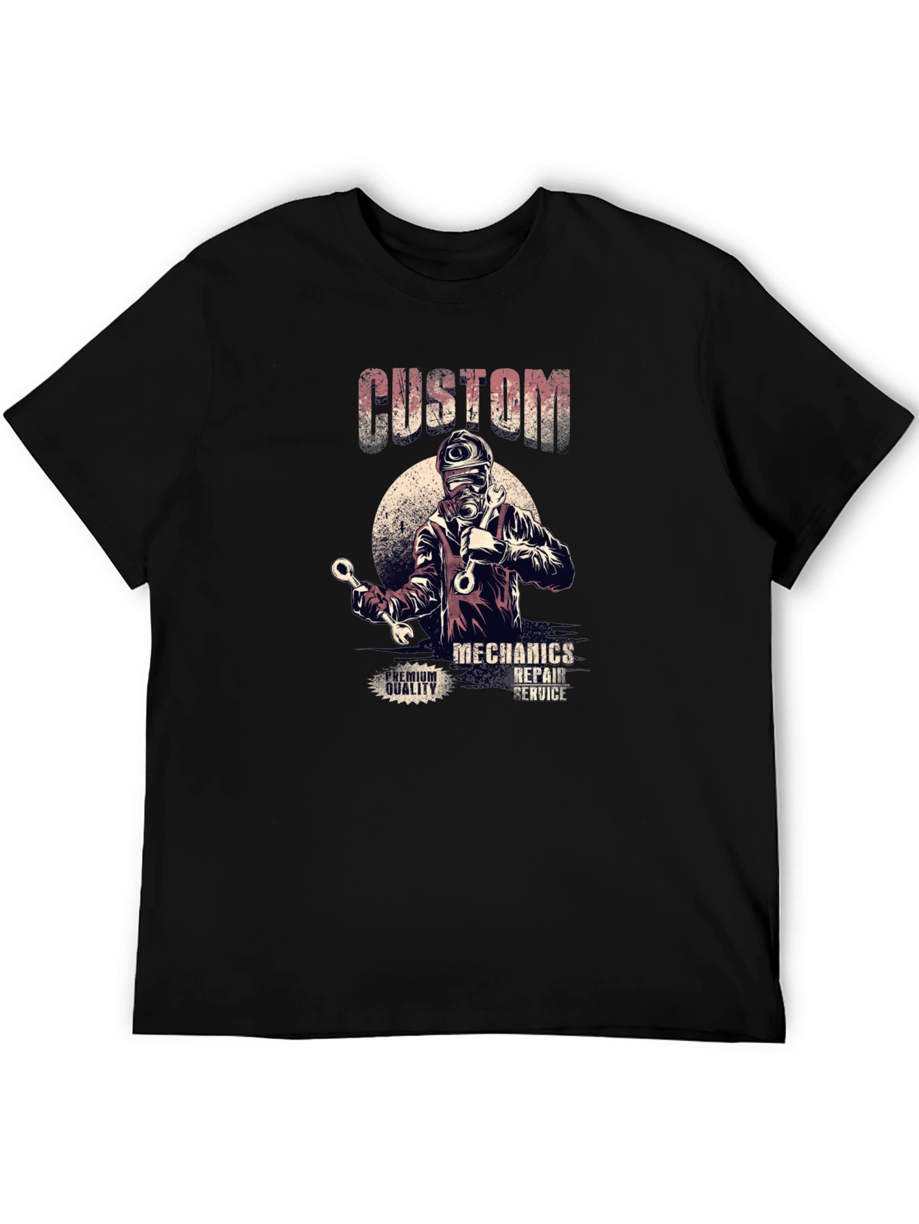 Custom Mechanics Graphic T-Shirt