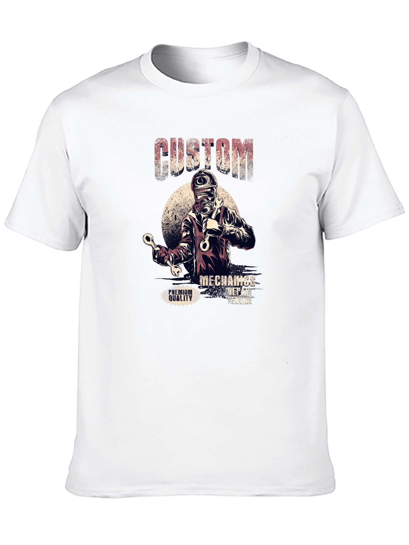 Custom Mechanics Graphic T-Shirt