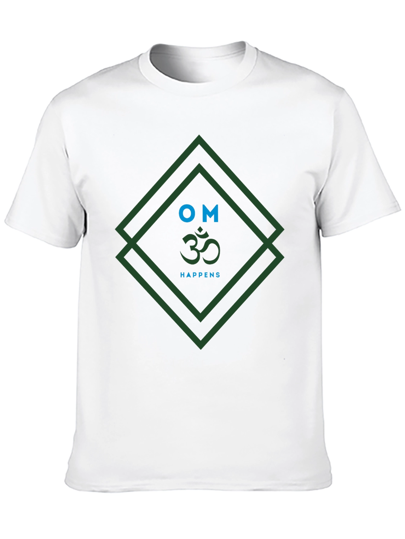 Om Happens Graphic Tee - Mens Black T-Shirt