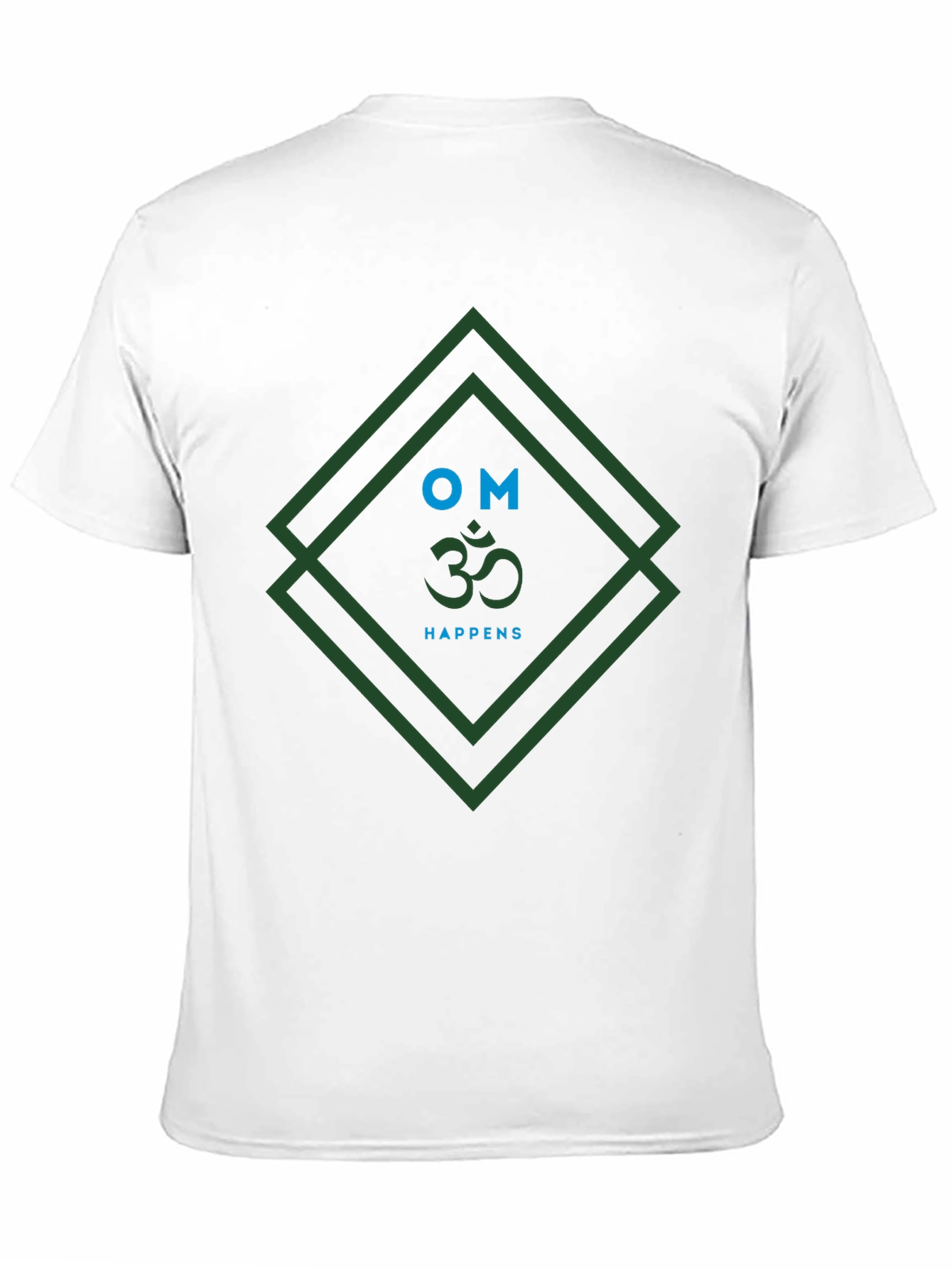 Om Happens Graphic Tee - Mens Black T-Shirt