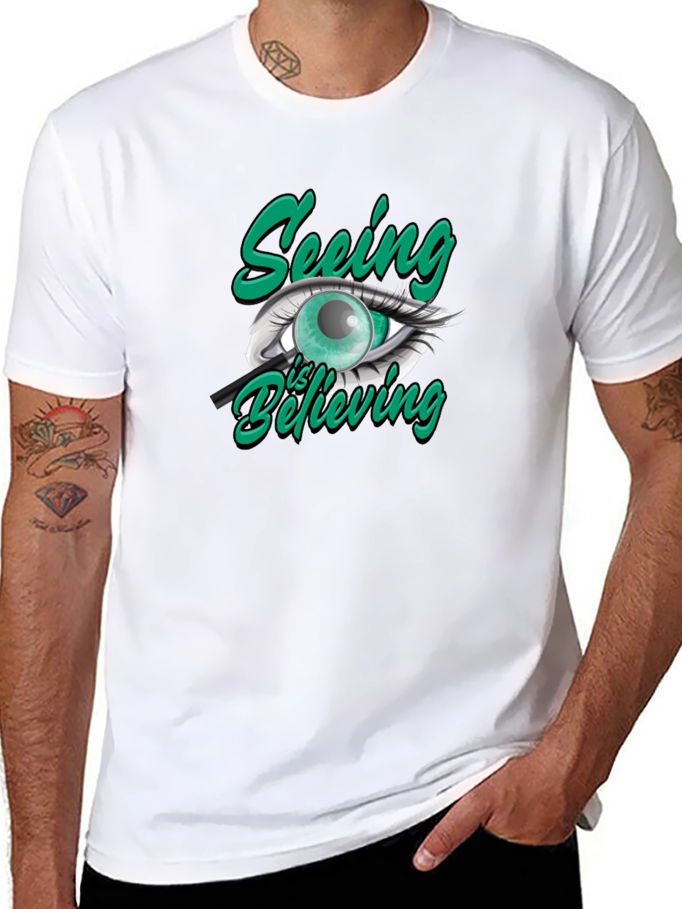Seeing is Believing Graphic T-Shirt