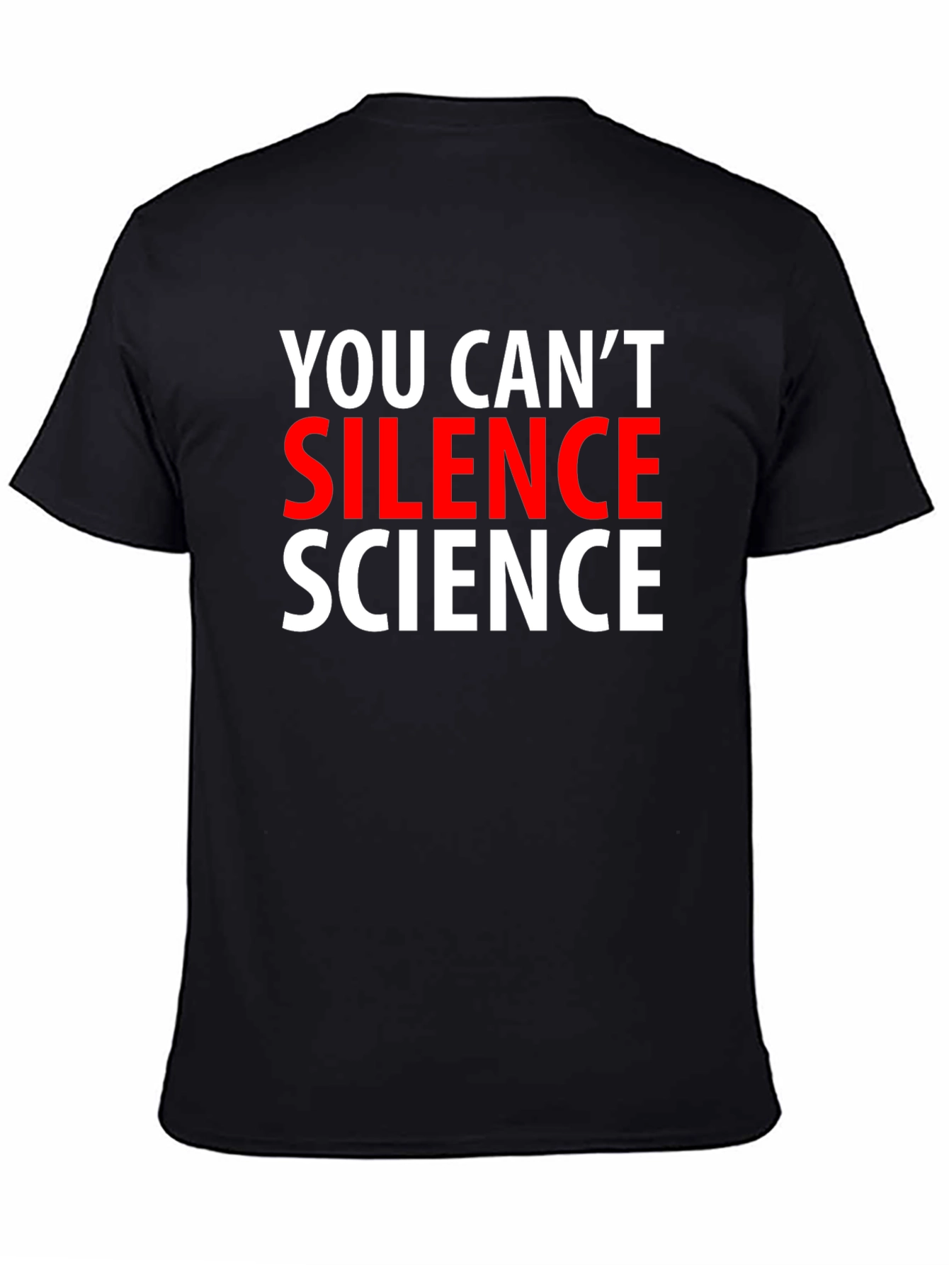 You Cant Silence Science Graphic Tee