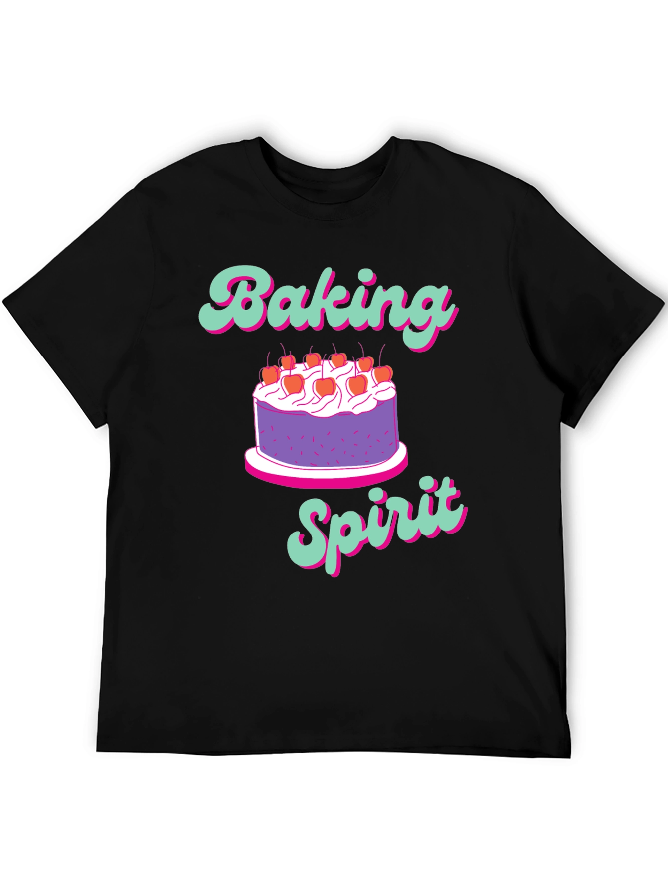 Baking Spirit T-Shirt - Cute Cake Design