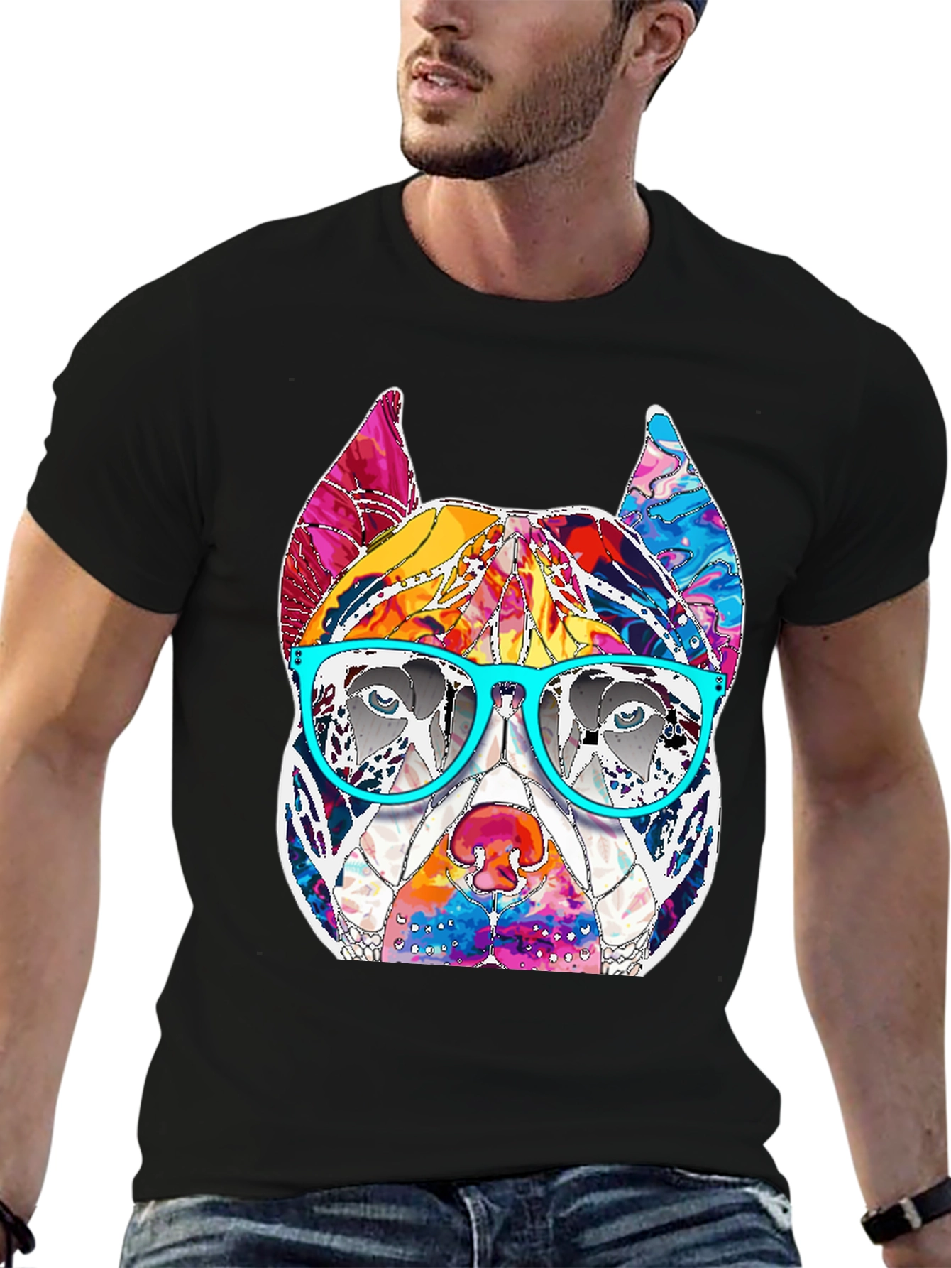 Cool Dog Graphic Tee