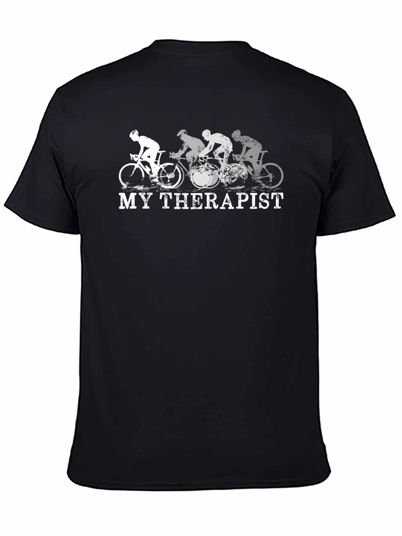 My Therapist: Cycling T-Shirt - Black