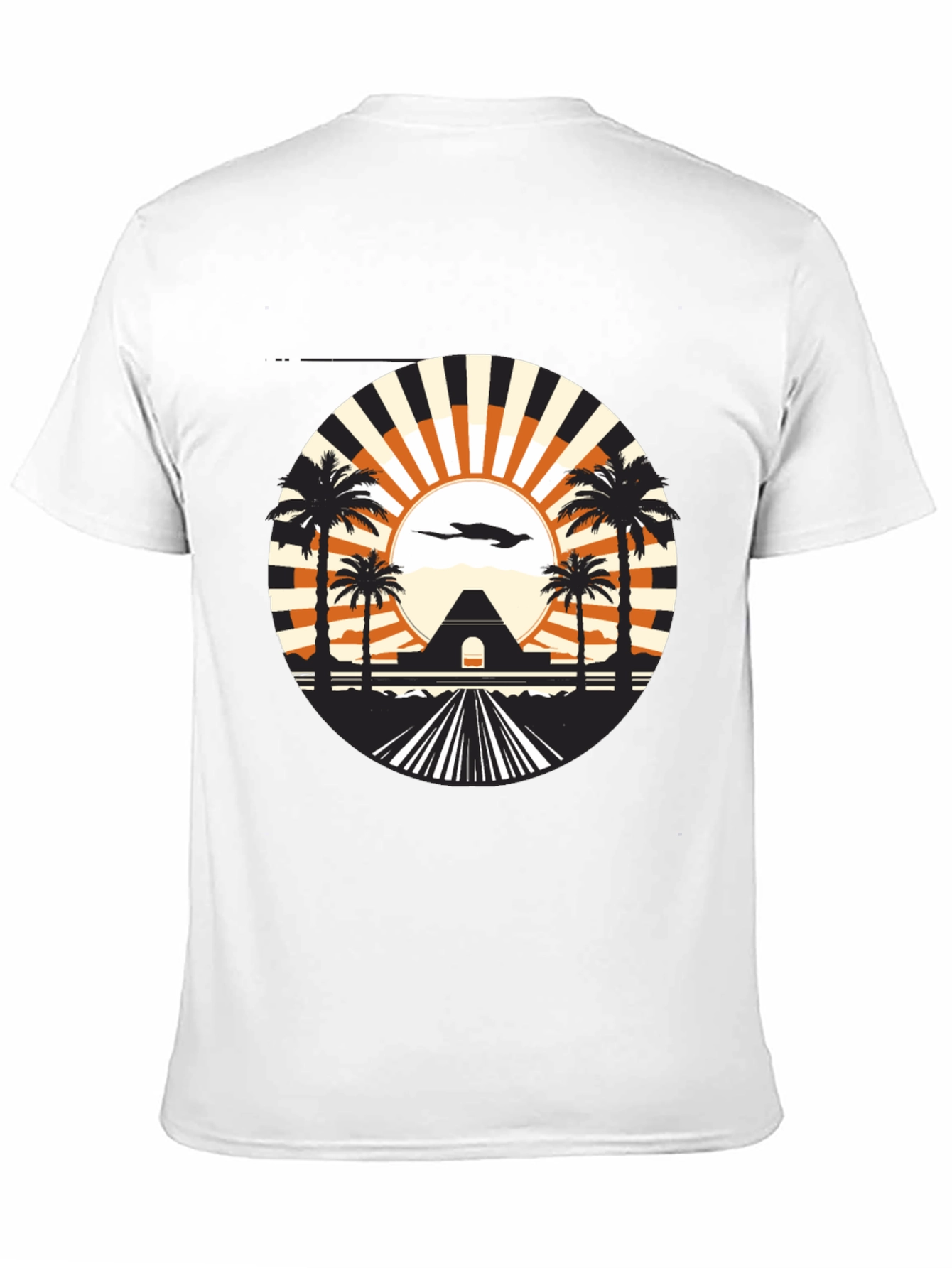 Sunset Palms Graphic Tee