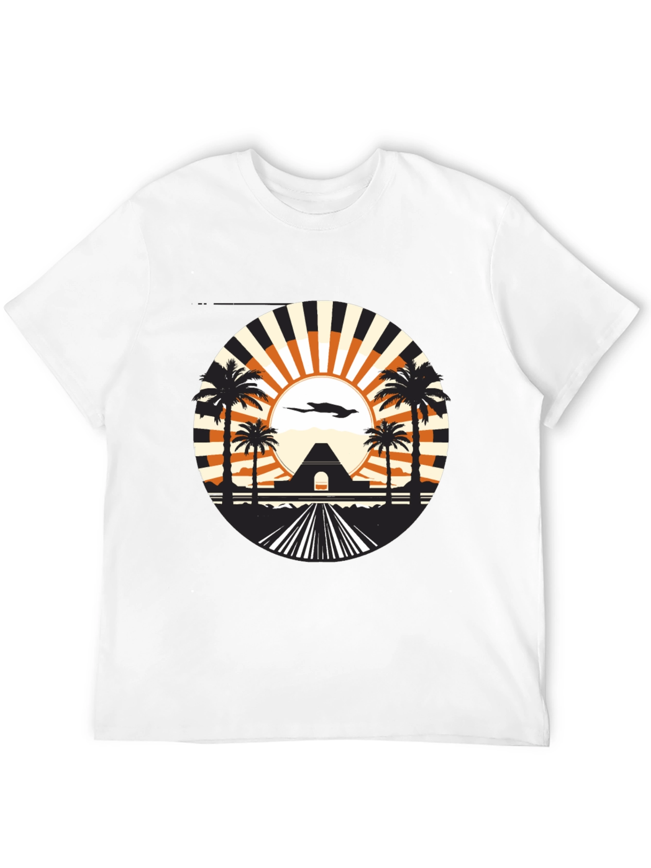 Sunset Palms Graphic Tee