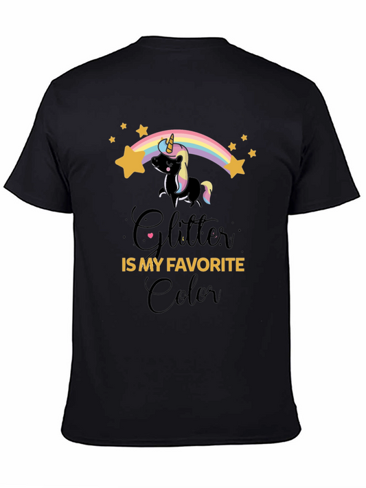 Glitter is My Favorite Color Unicorn T-Shirt