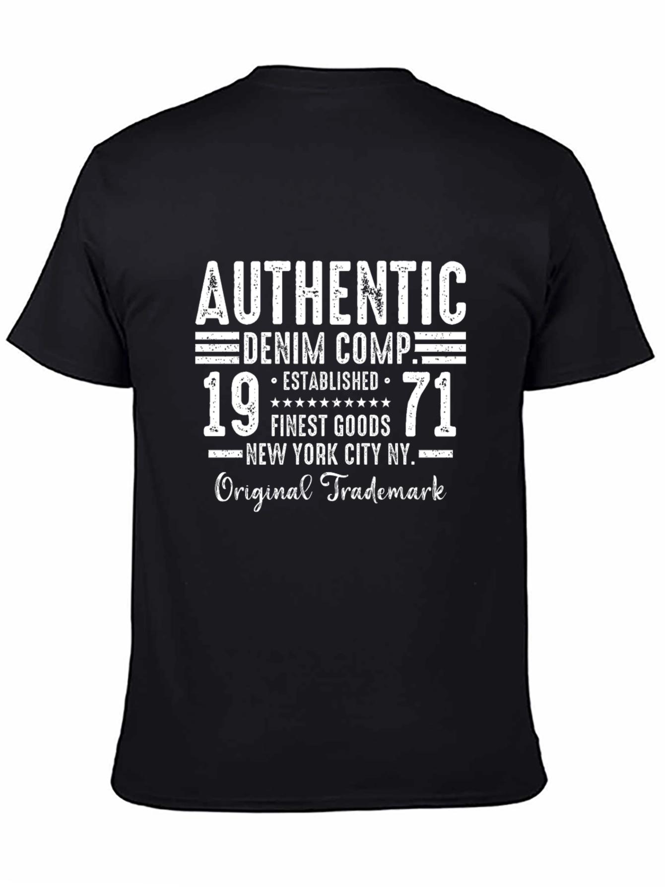 Authentic Denim Company 1971 Graphic T-Shirt