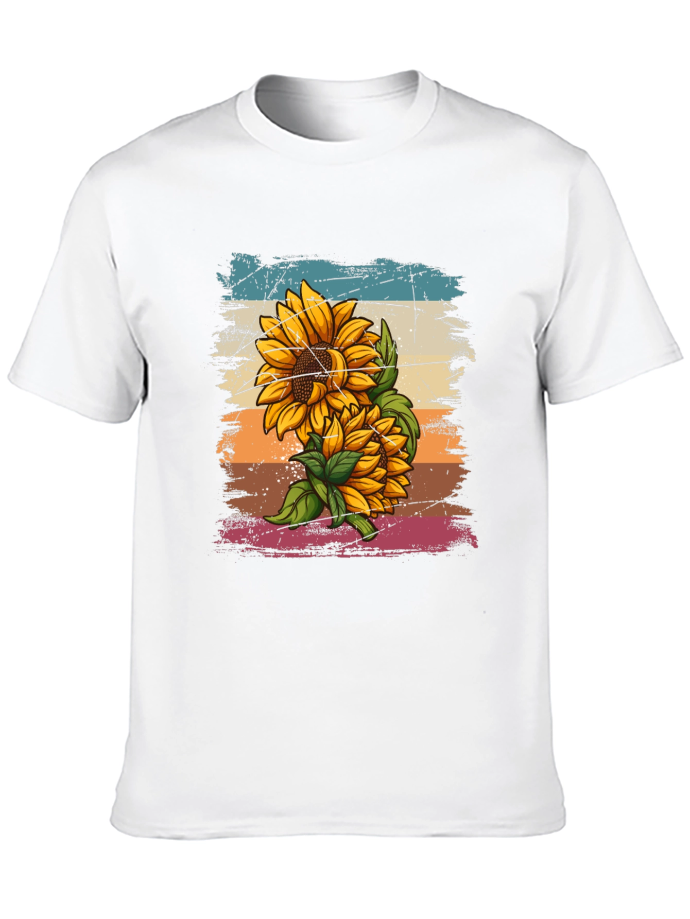 Sunflower Retro T-Shirt