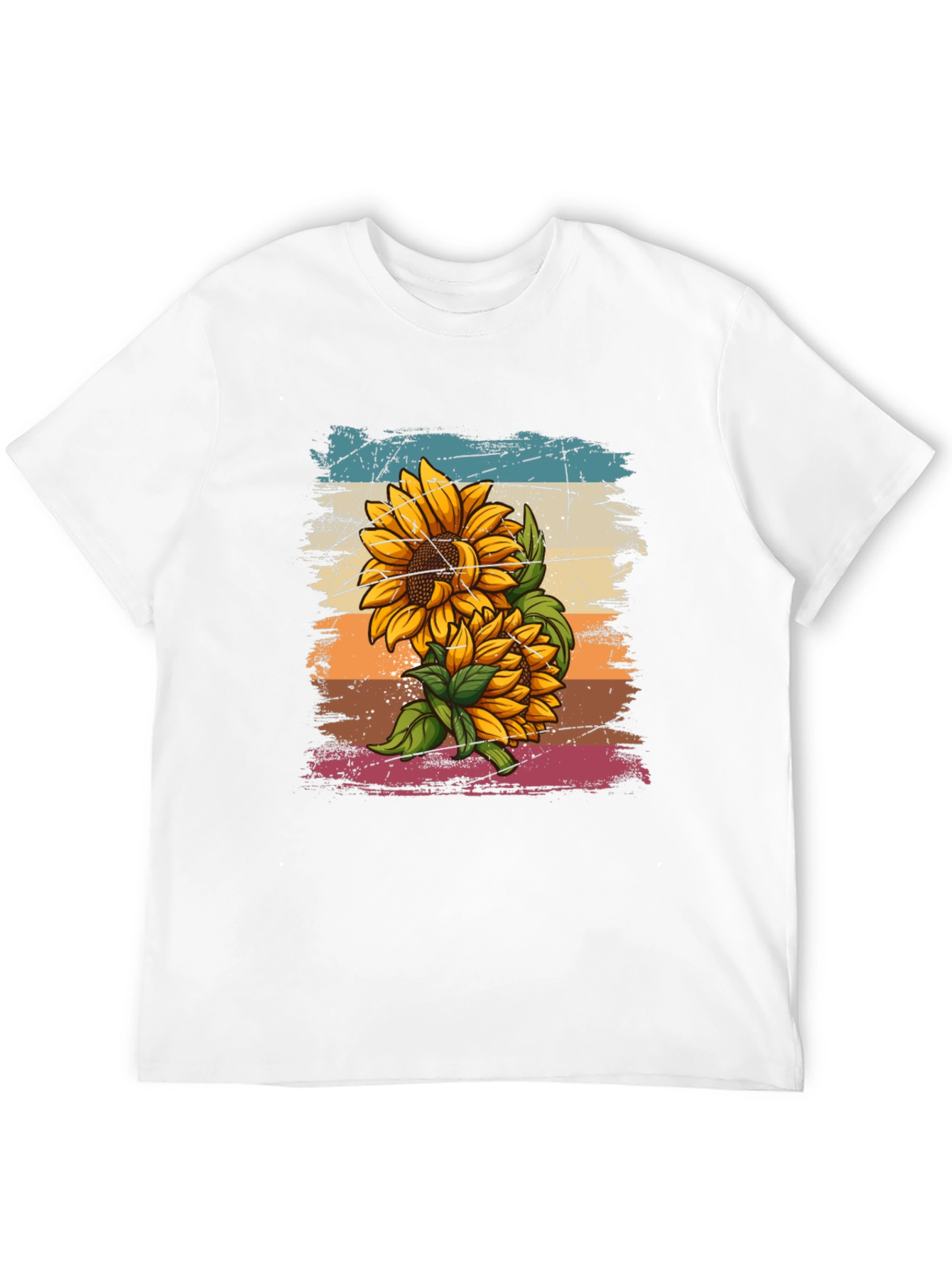 Sunflower Retro T-Shirt