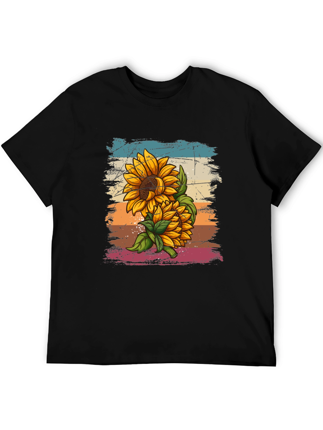 Sunflower Retro T-Shirt