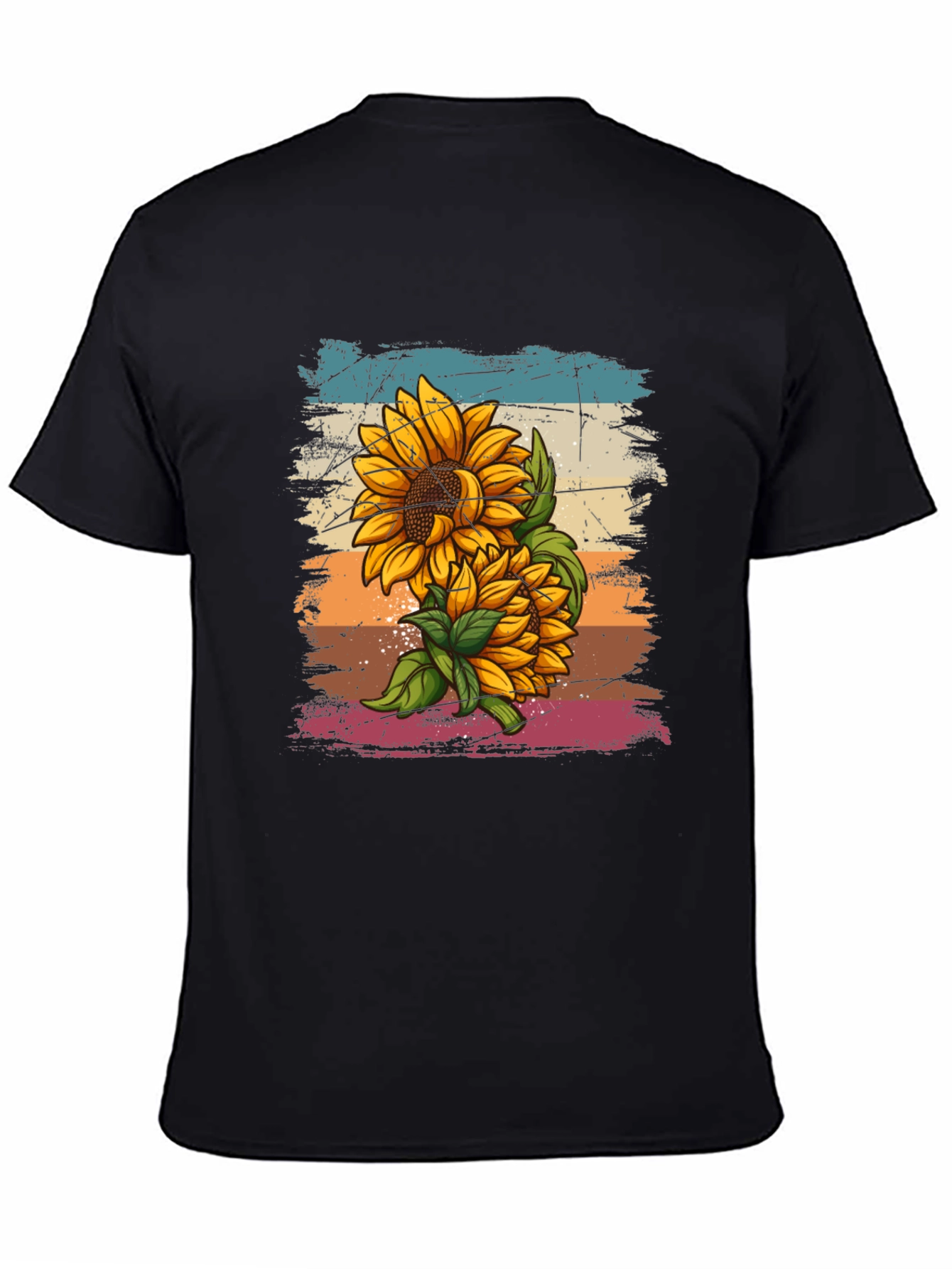 Sunflower Retro T-Shirt