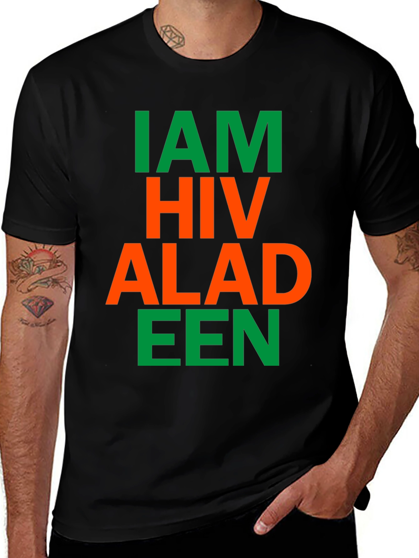 I Am HIV Aladeen Parody T-Shirt