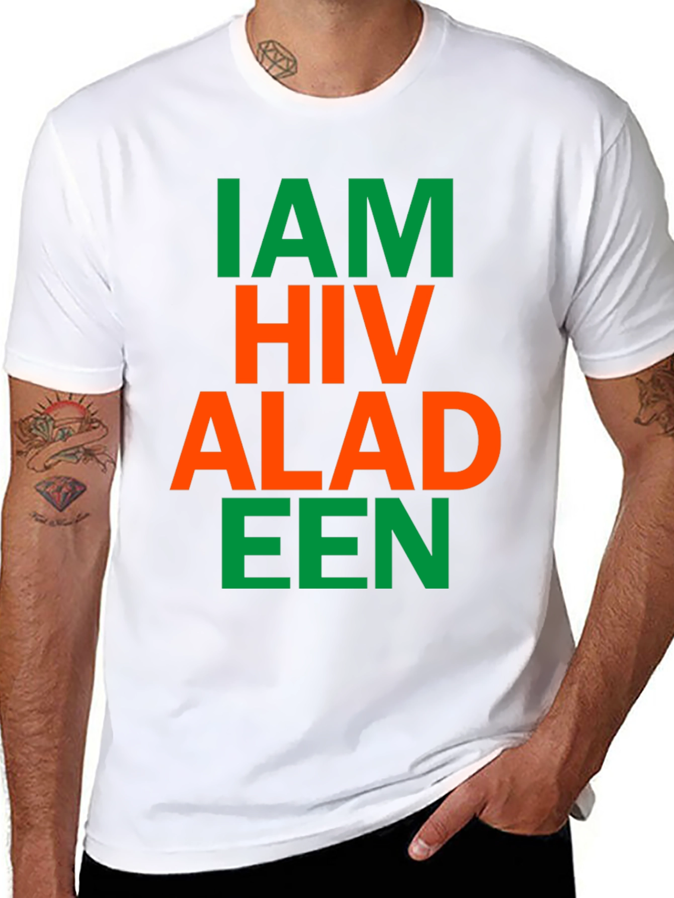 I Am HIV Aladeen Parody T-Shirt