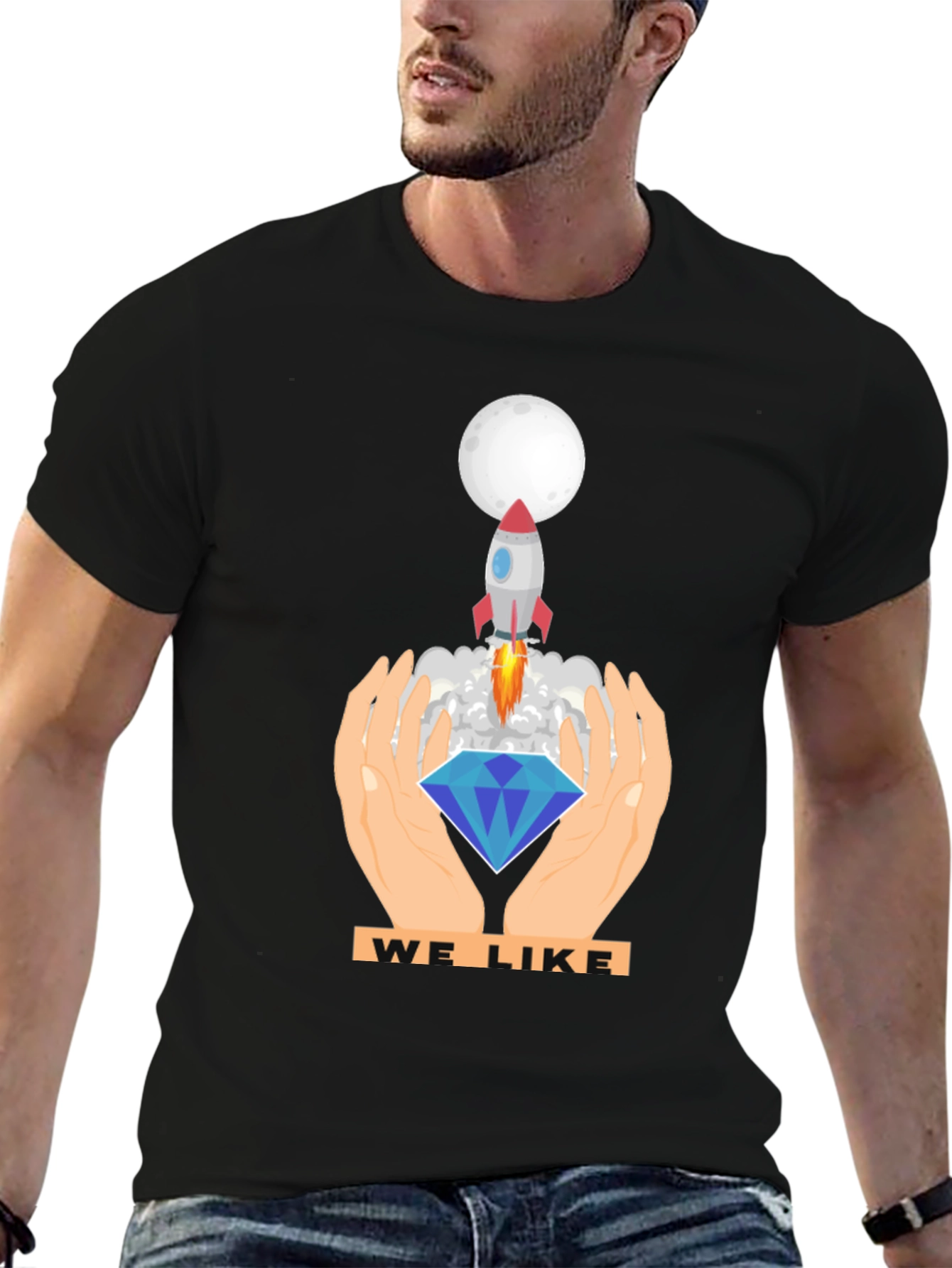 We Like Diamond Rocket T-Shirt
