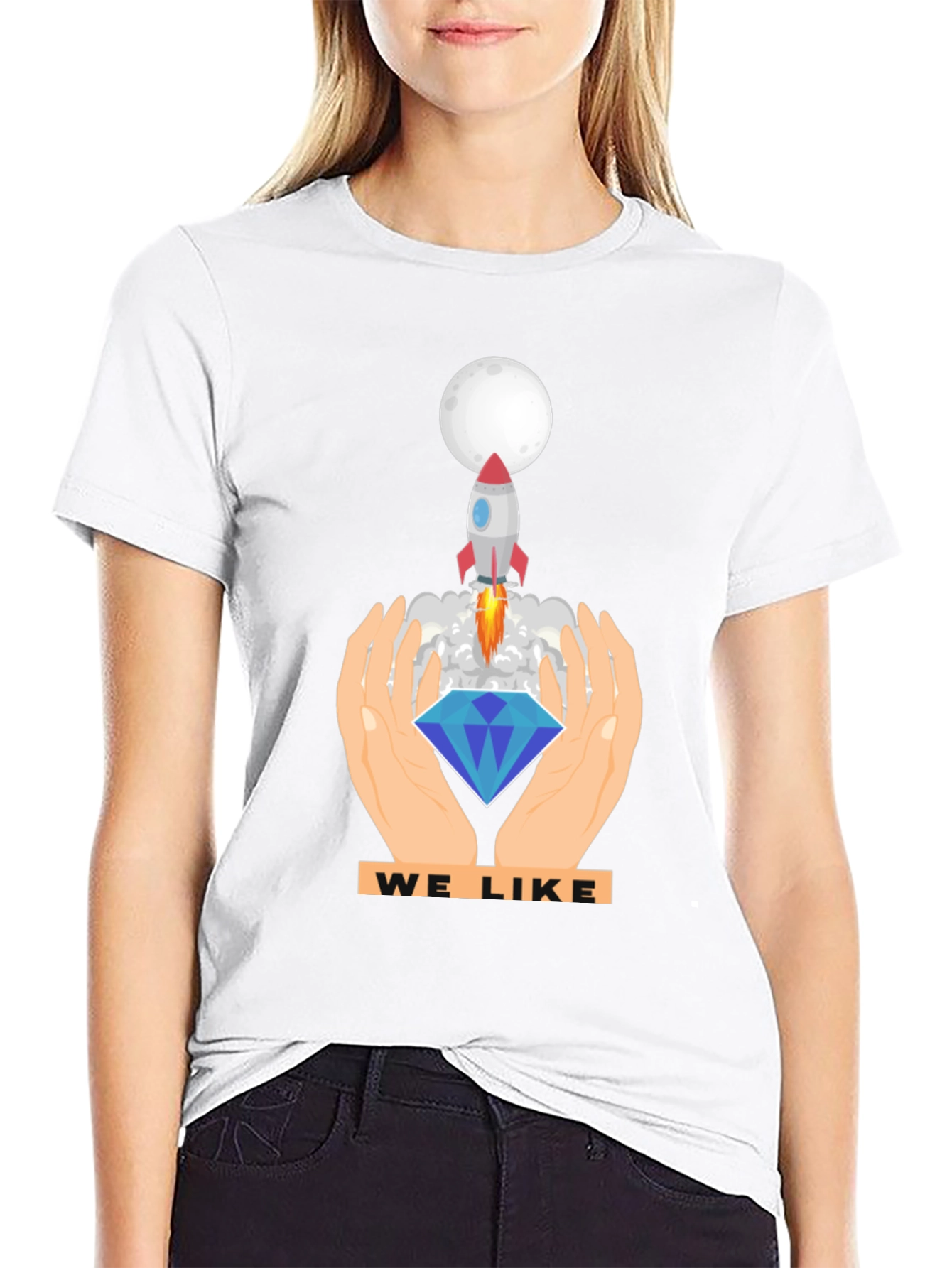 We Like Diamond Rocket T-Shirt