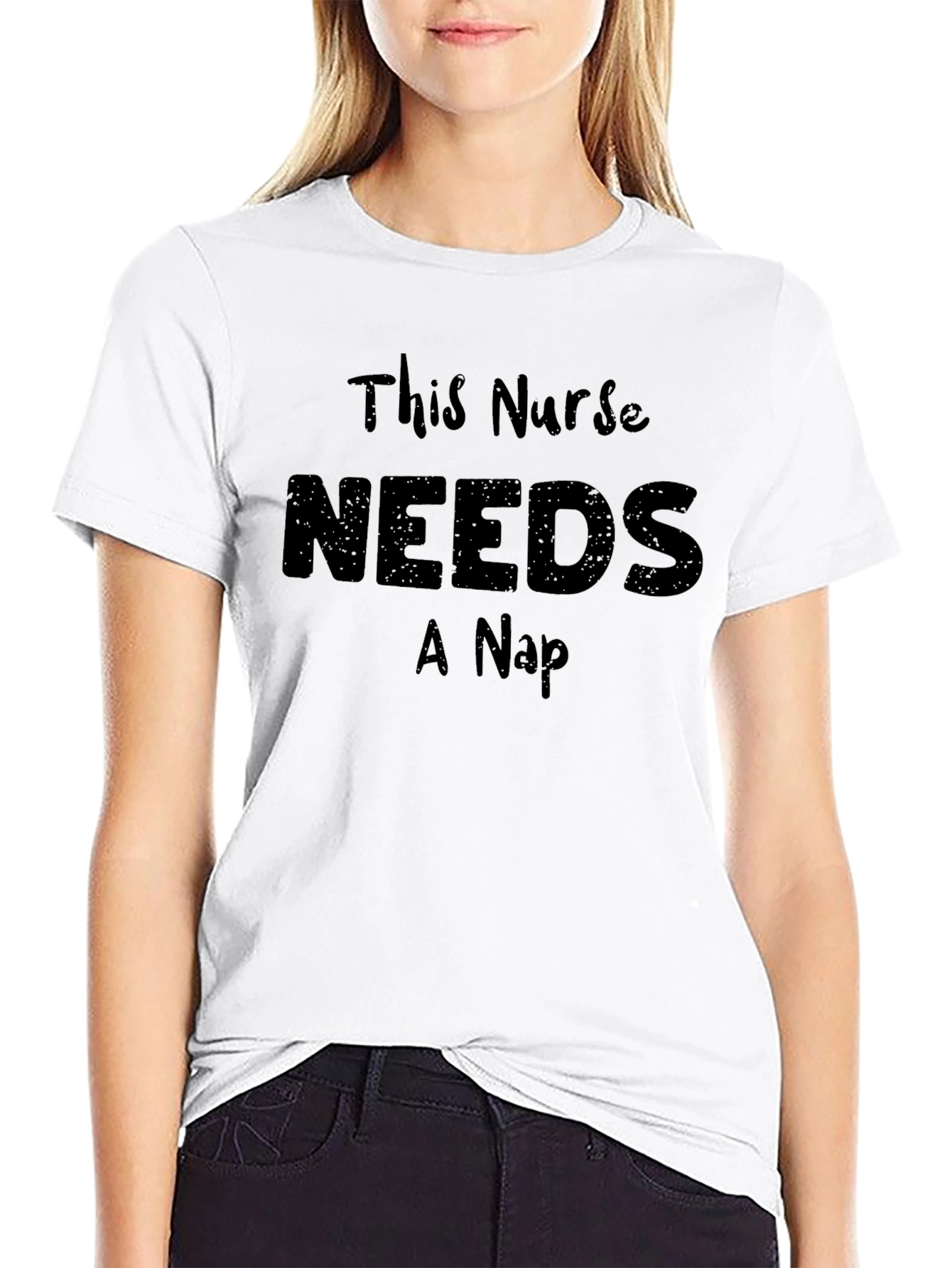 This Nurse Needs a Nap - Funny T-Shirt