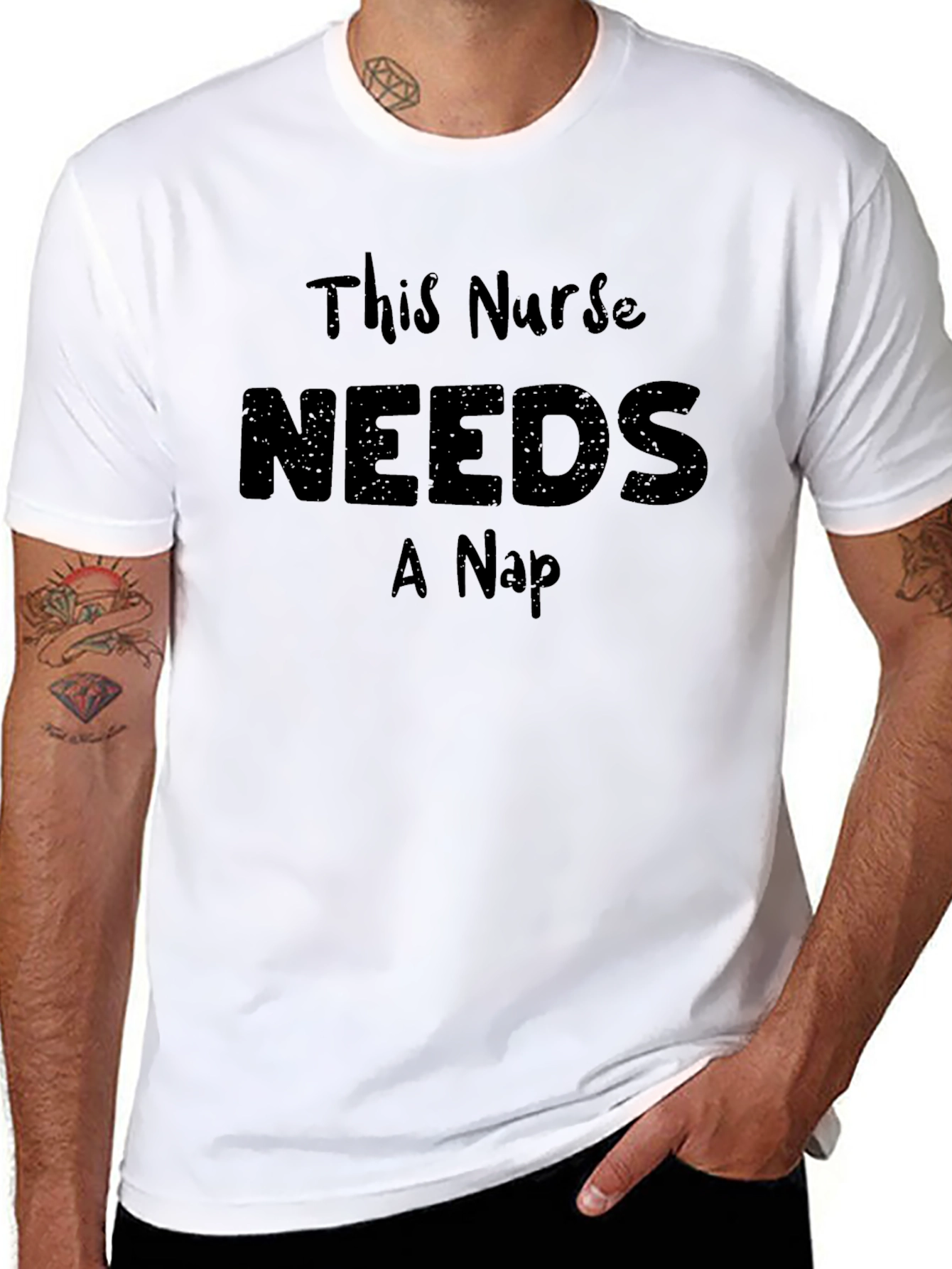 This Nurse Needs a Nap - Funny T-Shirt