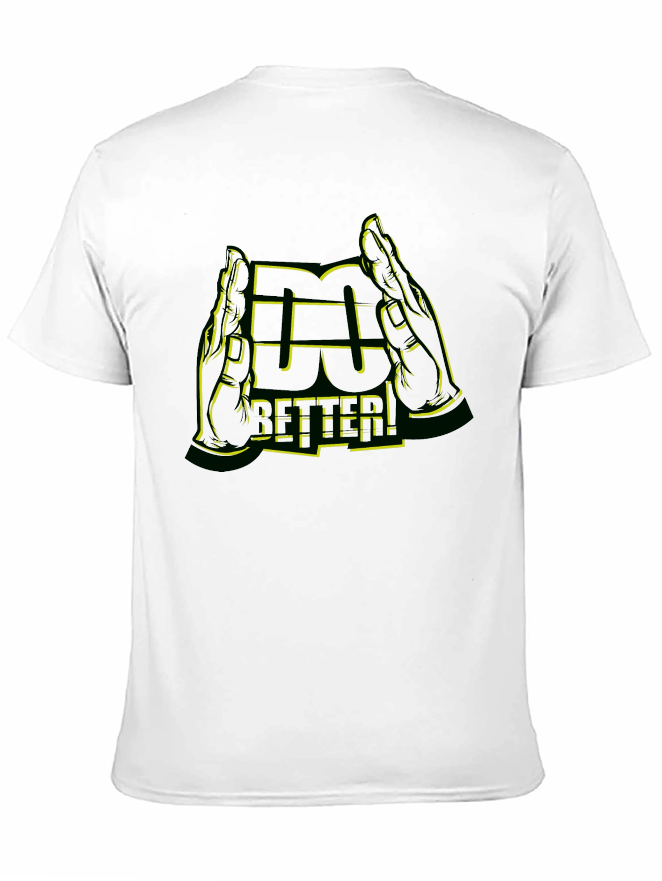 Do Better Graphic Tee - Black Crewneck T-Shirt