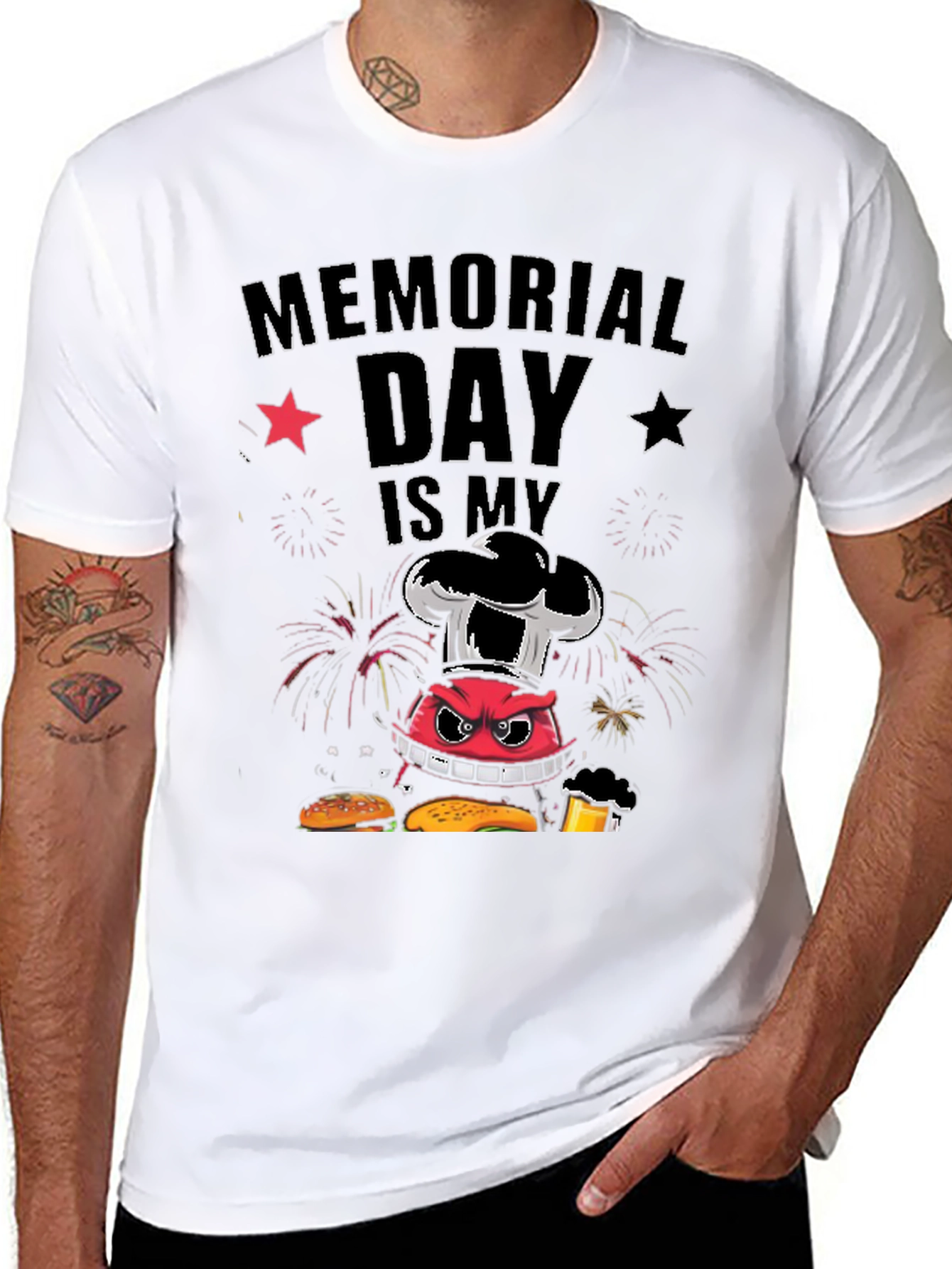 Memorial Day Chef T-Shirt
