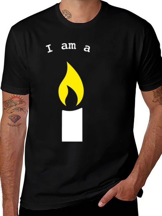 I am a Candle T-Shirt - Fun Graphic Tee