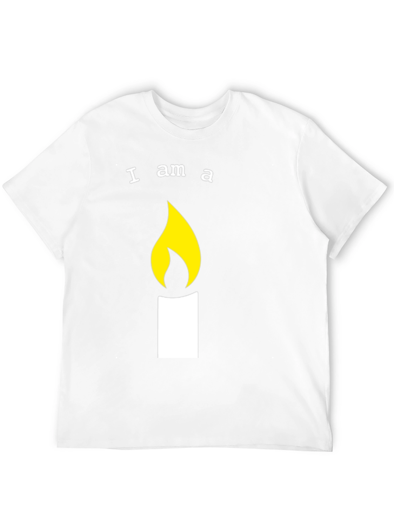 I am a Candle T-Shirt - Fun Graphic Tee