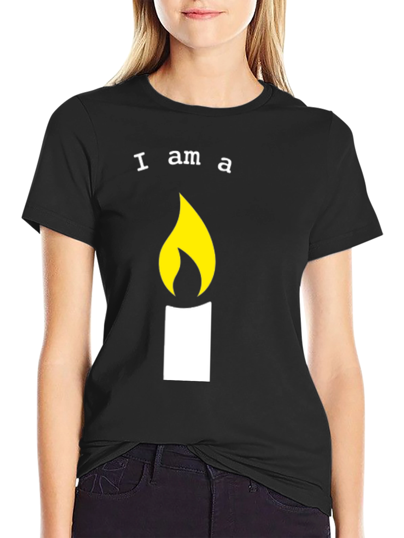 I am a Candle T-Shirt - Fun Graphic Tee